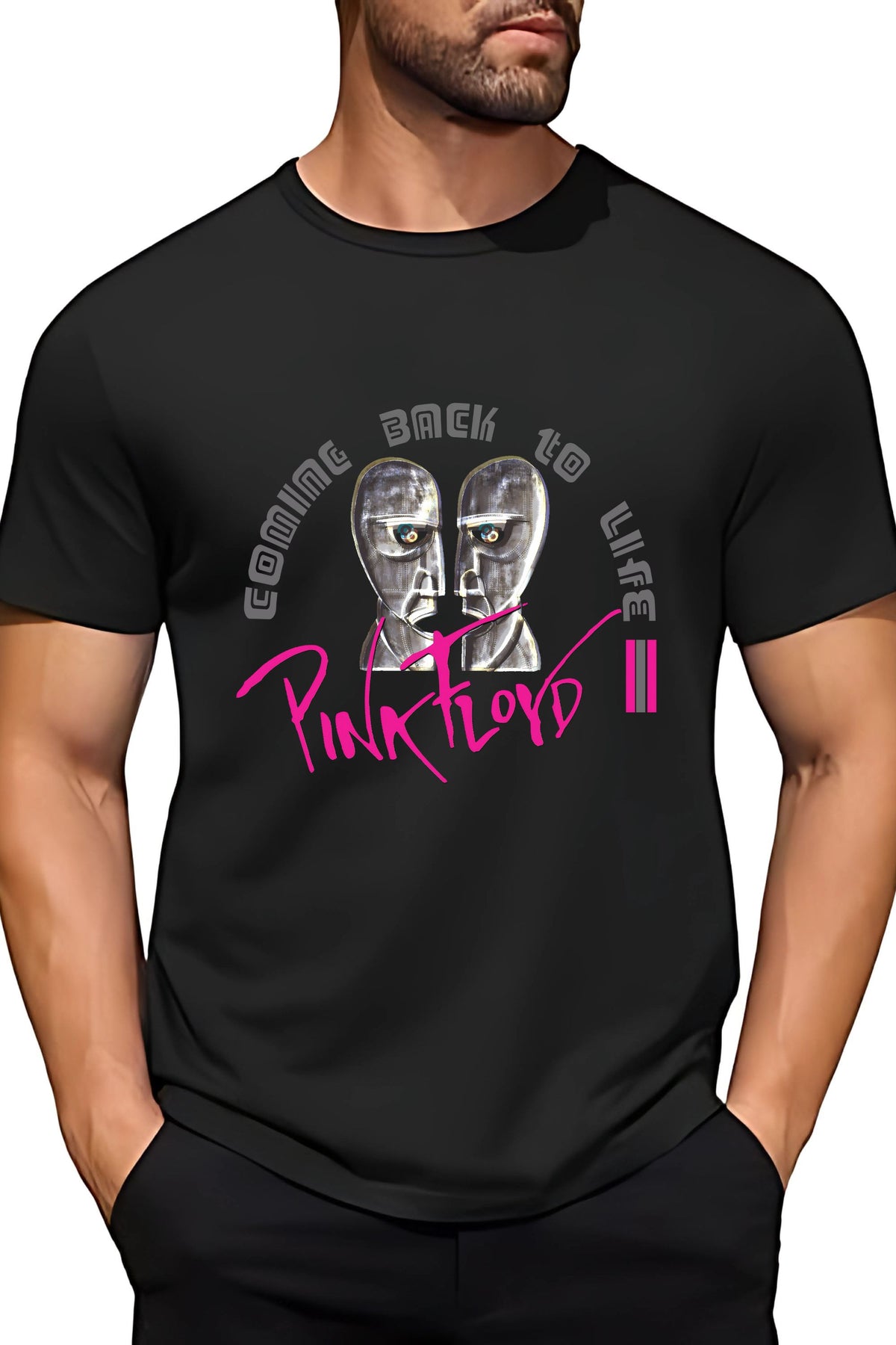 Pink Floyd Coming Back to Life T-Shirt, Unisex Cotton, Black