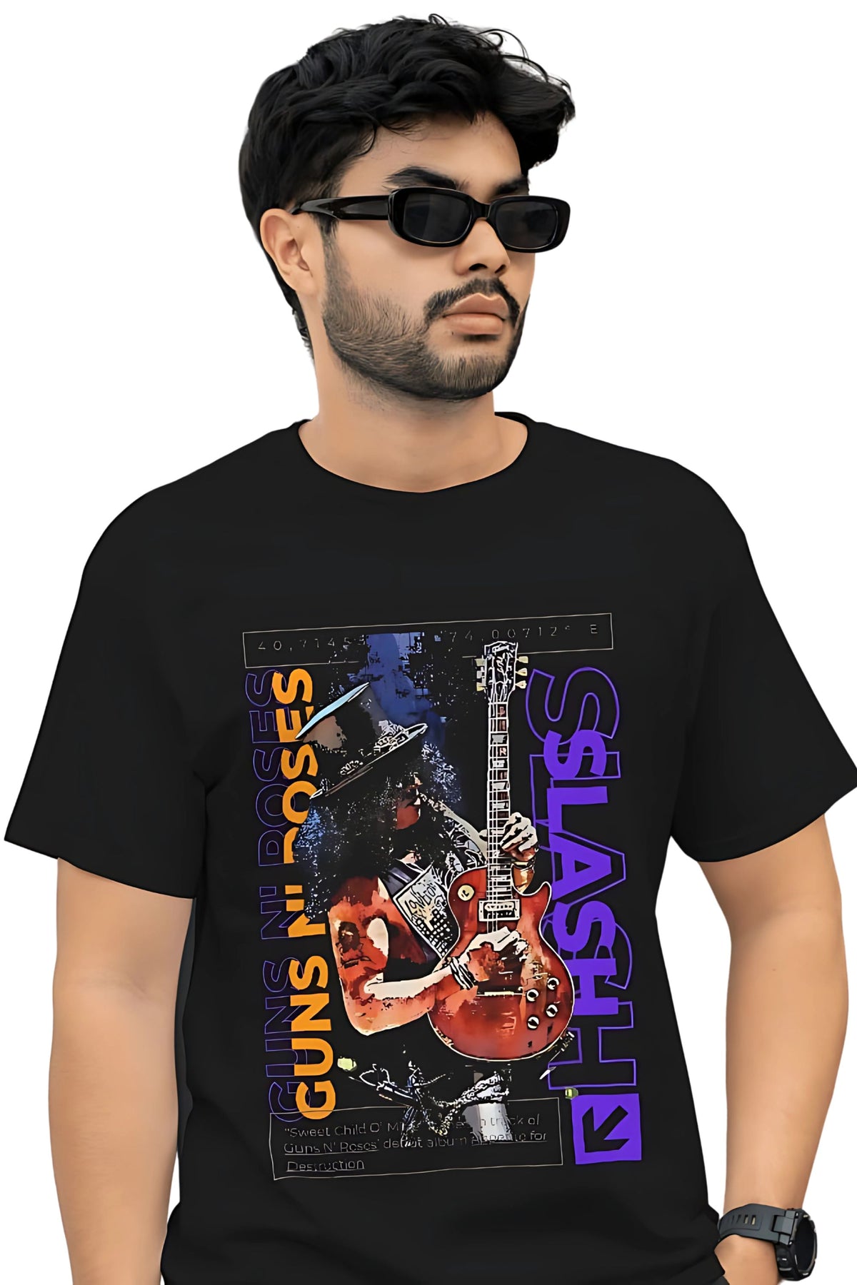 Guns N Roses Poster Printed Tshirt