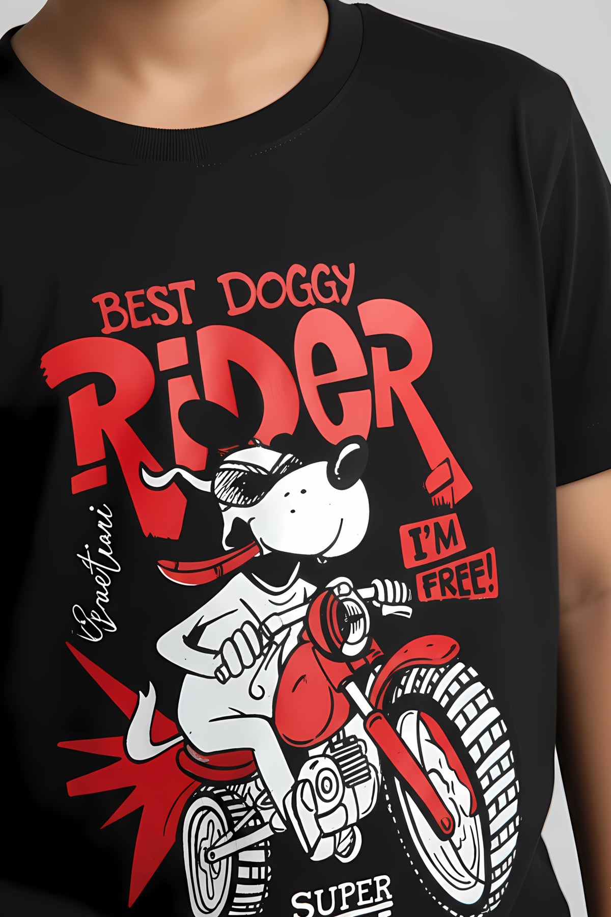 Boys Graphic Print Cotton T-shirt