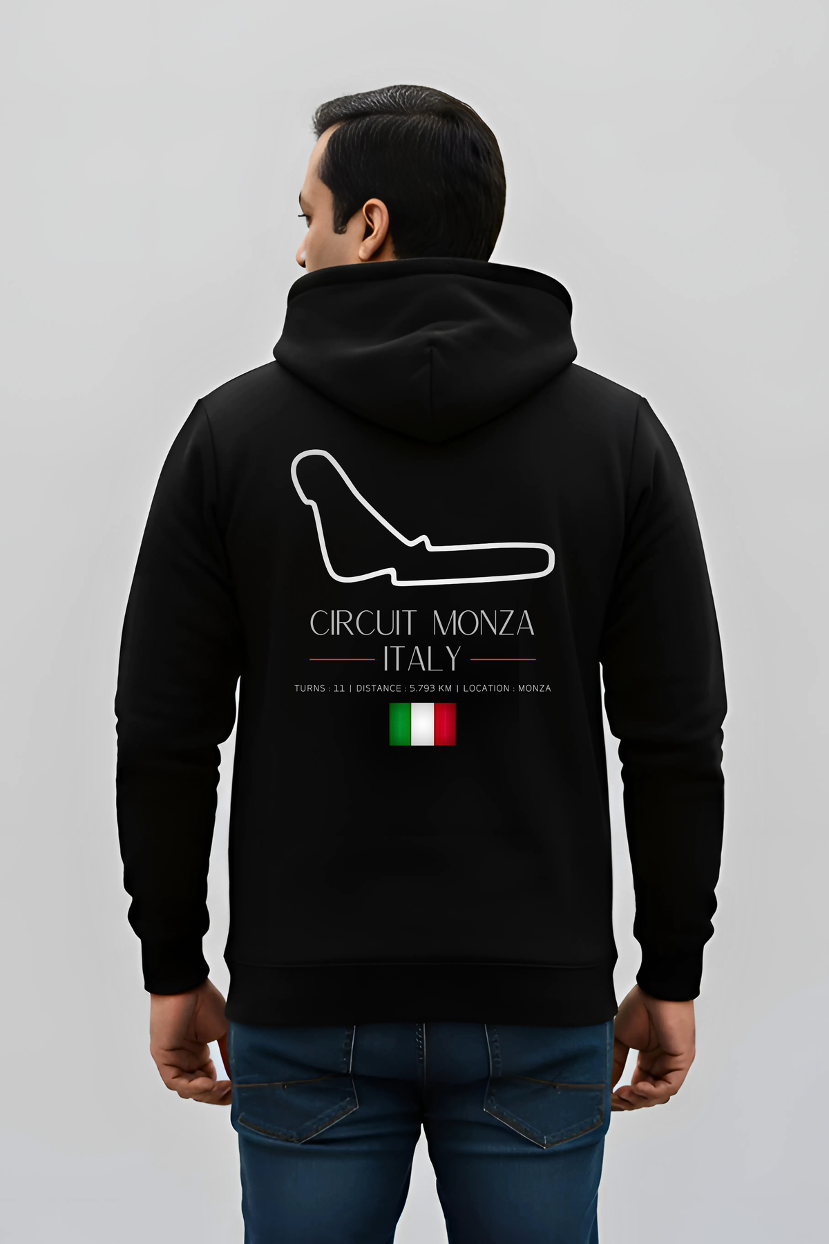 FERRARI FORMULA 1 GRAPHIC PRINTED HOODIE