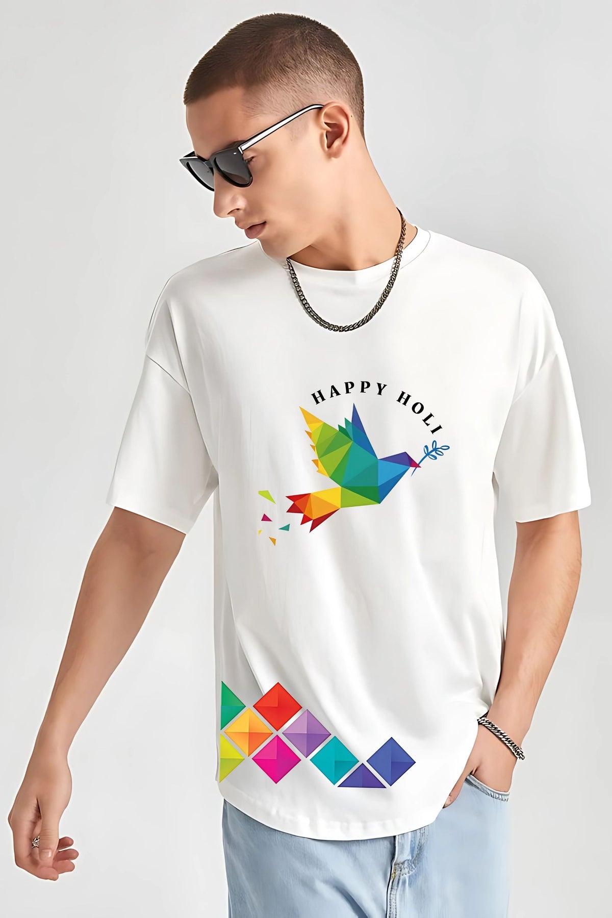 Holi Unisex Polyester T-shirt