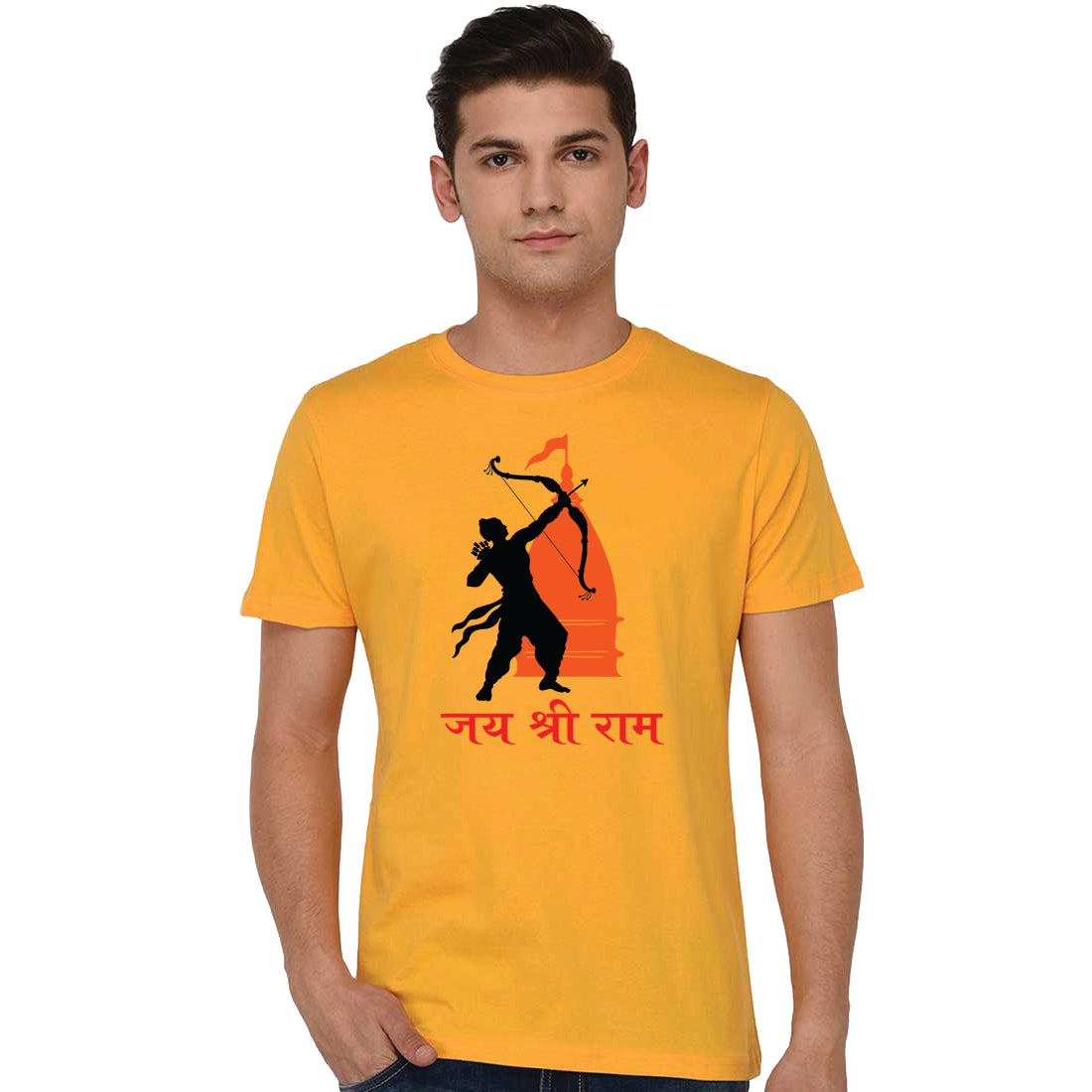 Jai Shree Ram Printed Mens T-Shirt
