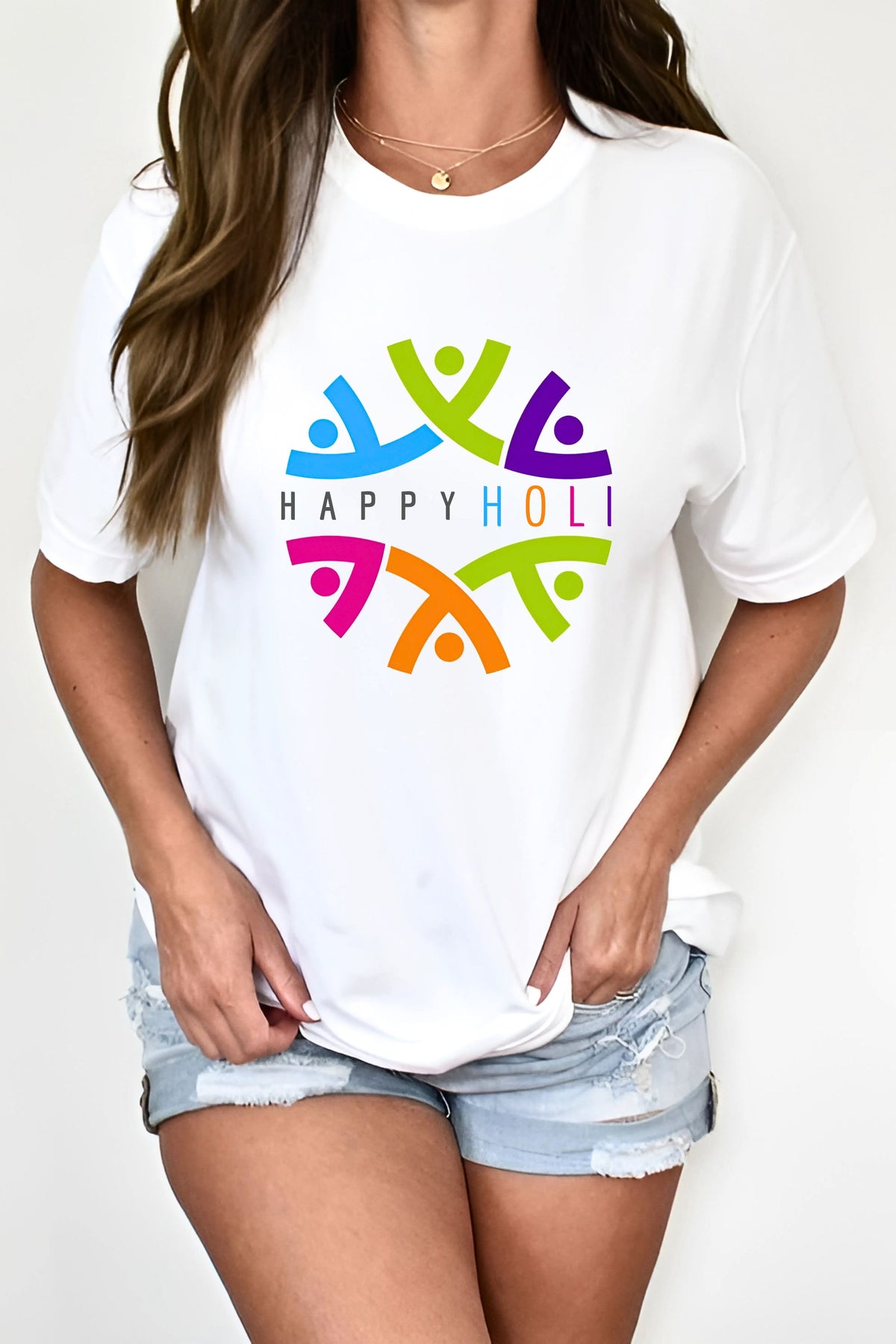 Holi Unisex Polyester T-shirt