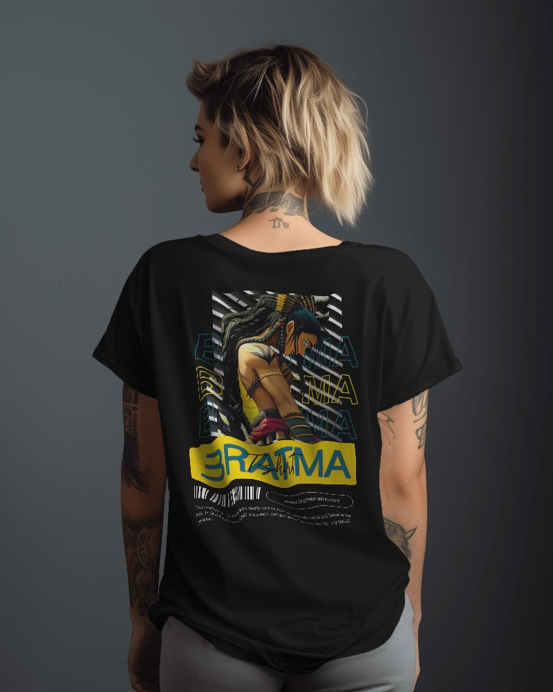 Both Side Animation Printed Tshirt
