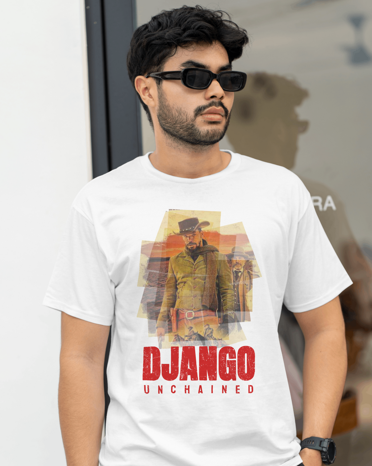Western Graphic cow boy style tshirt