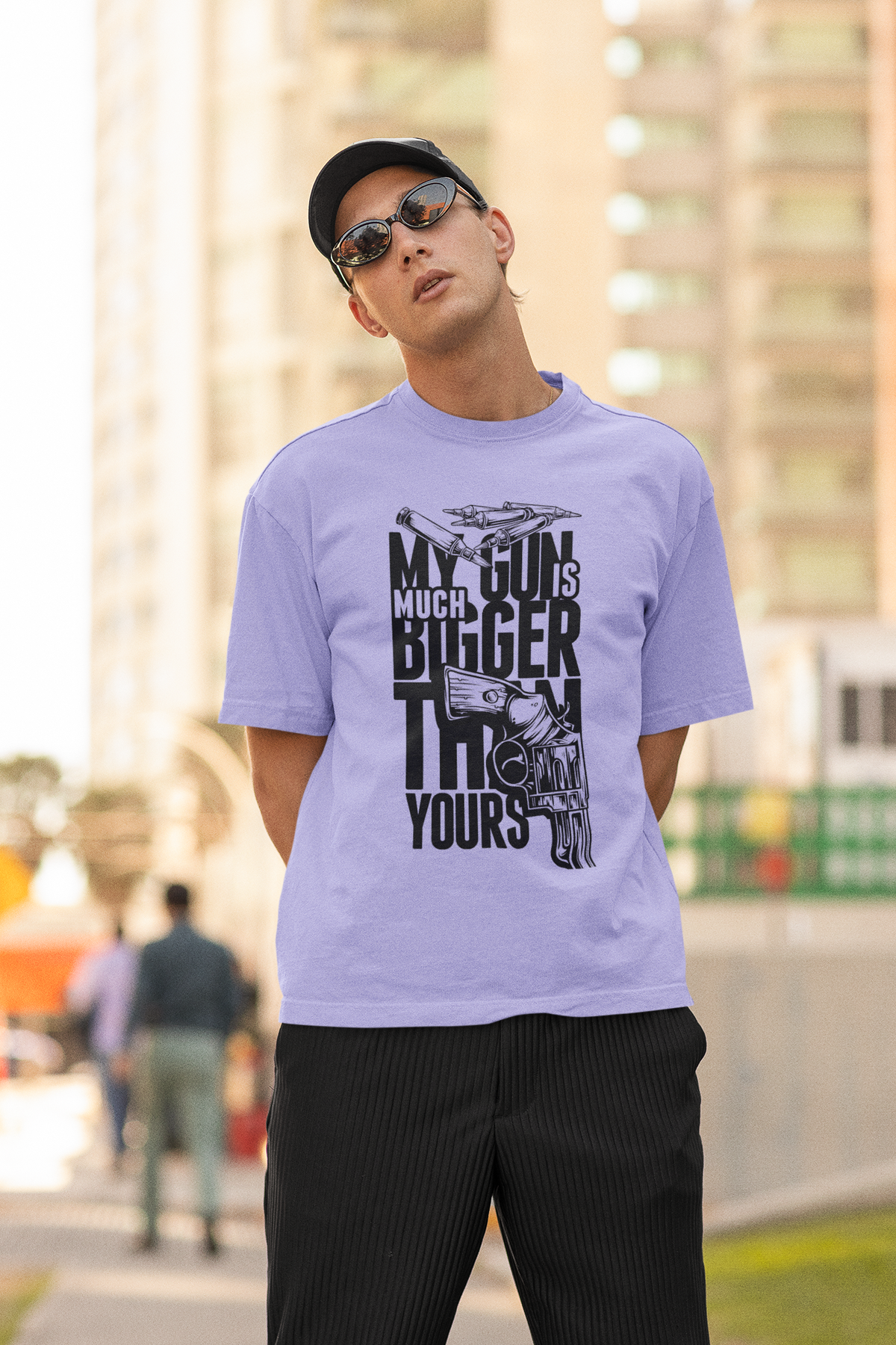 TYPOGRAPHY OVERSIZE T-SHIRT