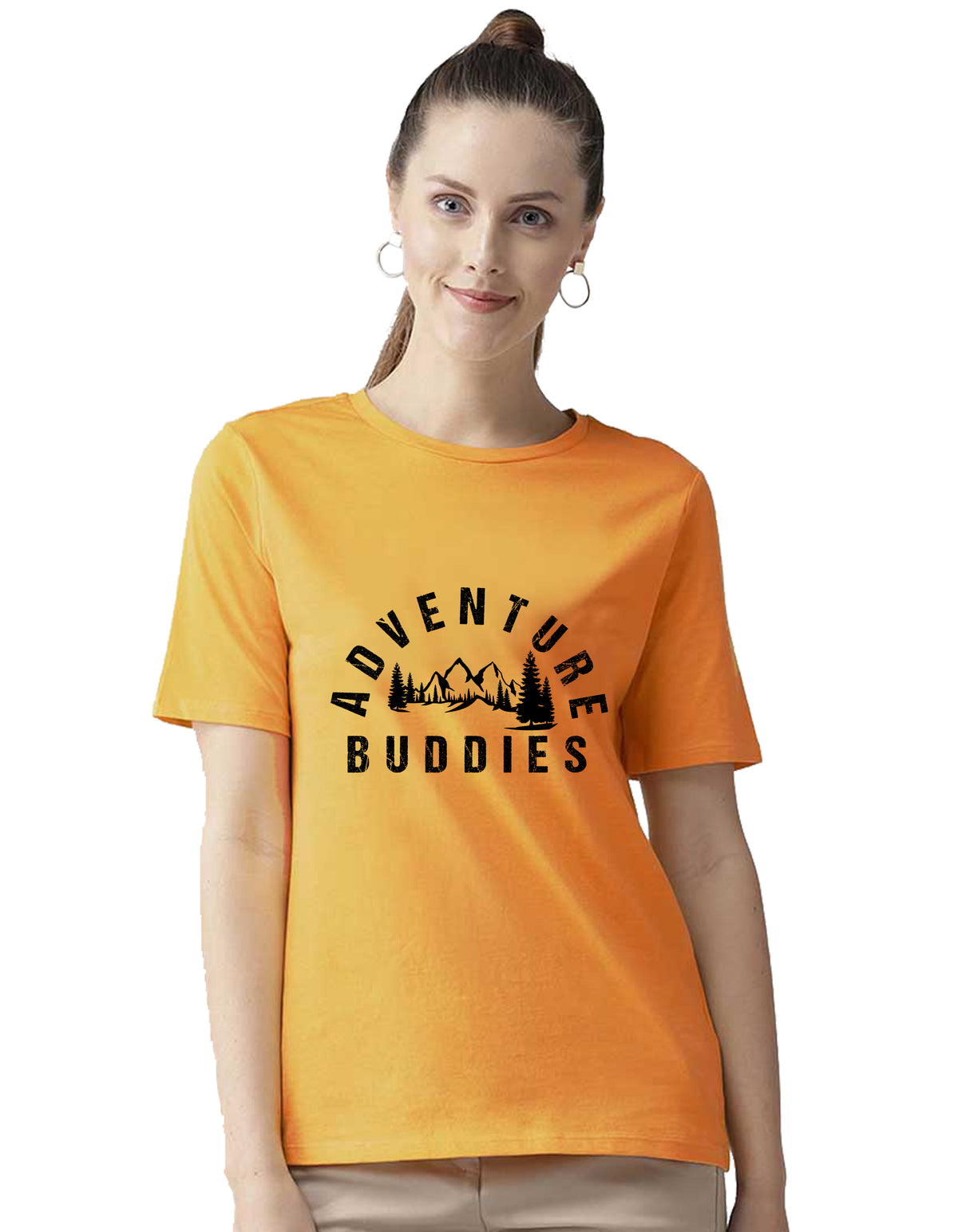 Custom T-Shirt Printing in Kolkata #Color_Mustard