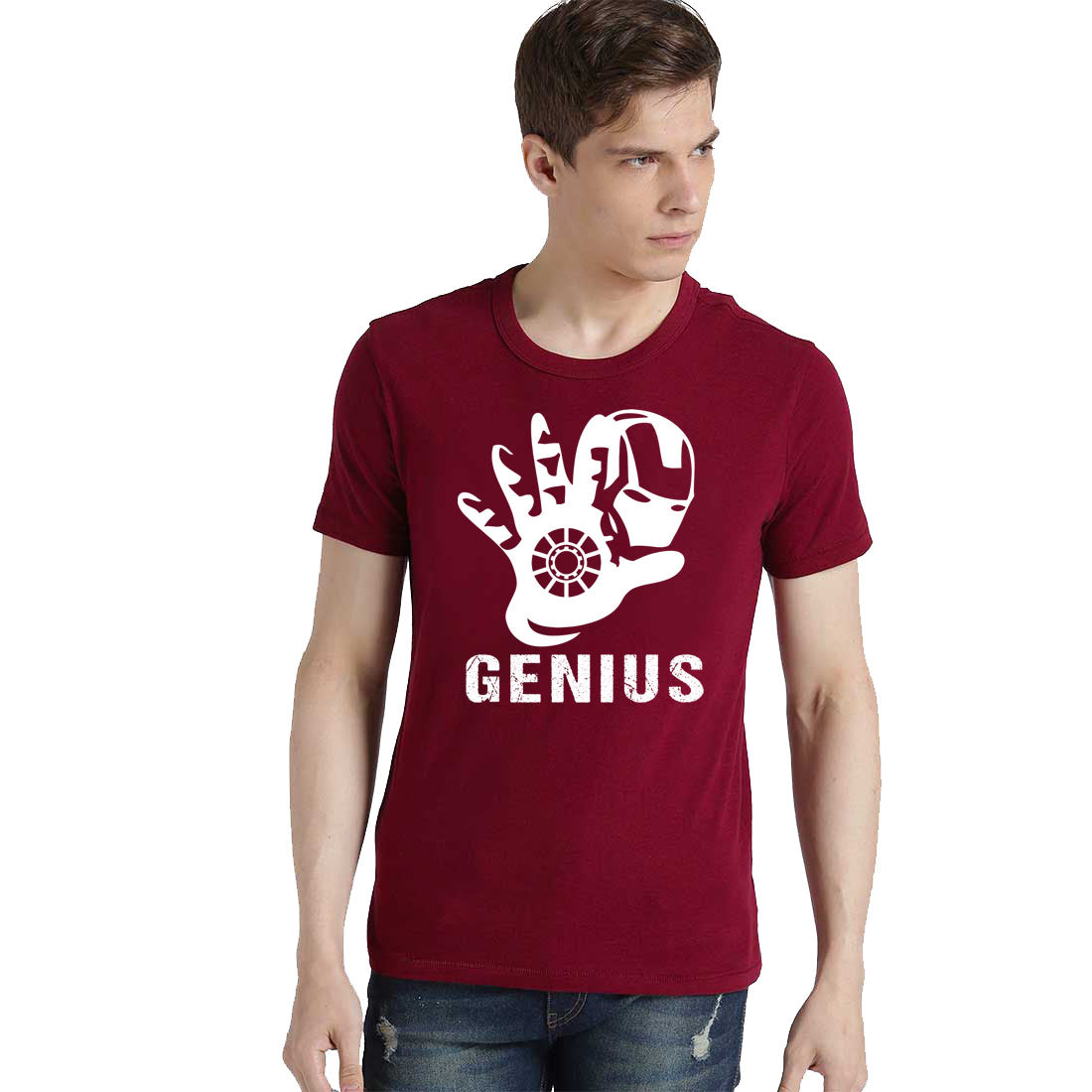 Genious Printed Men T-Shirt