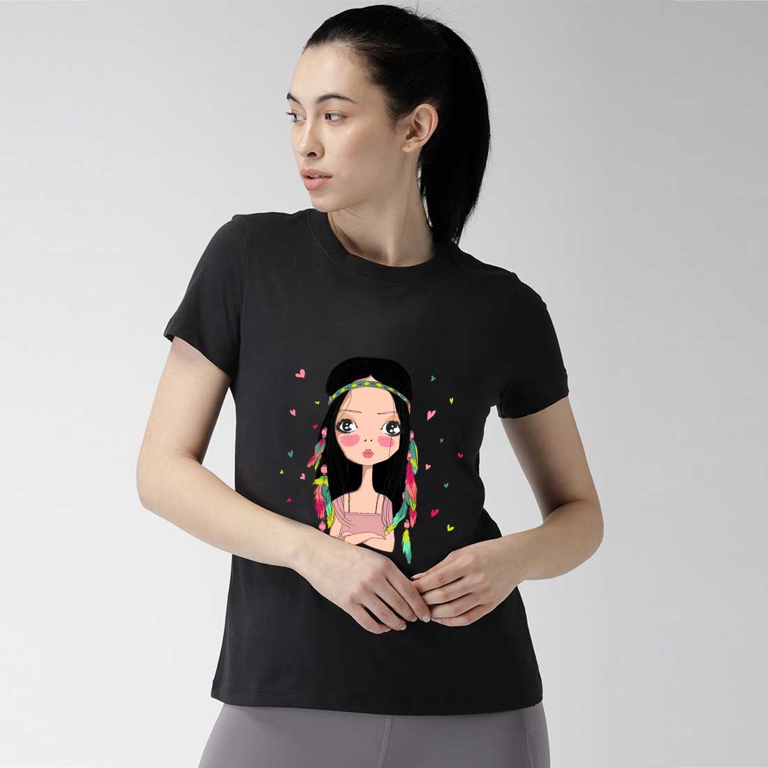 Cartoon Women T-Shirt