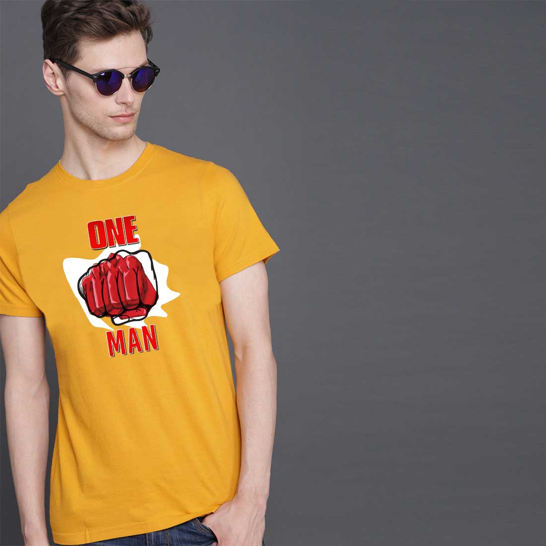 Printed Men T Shirt