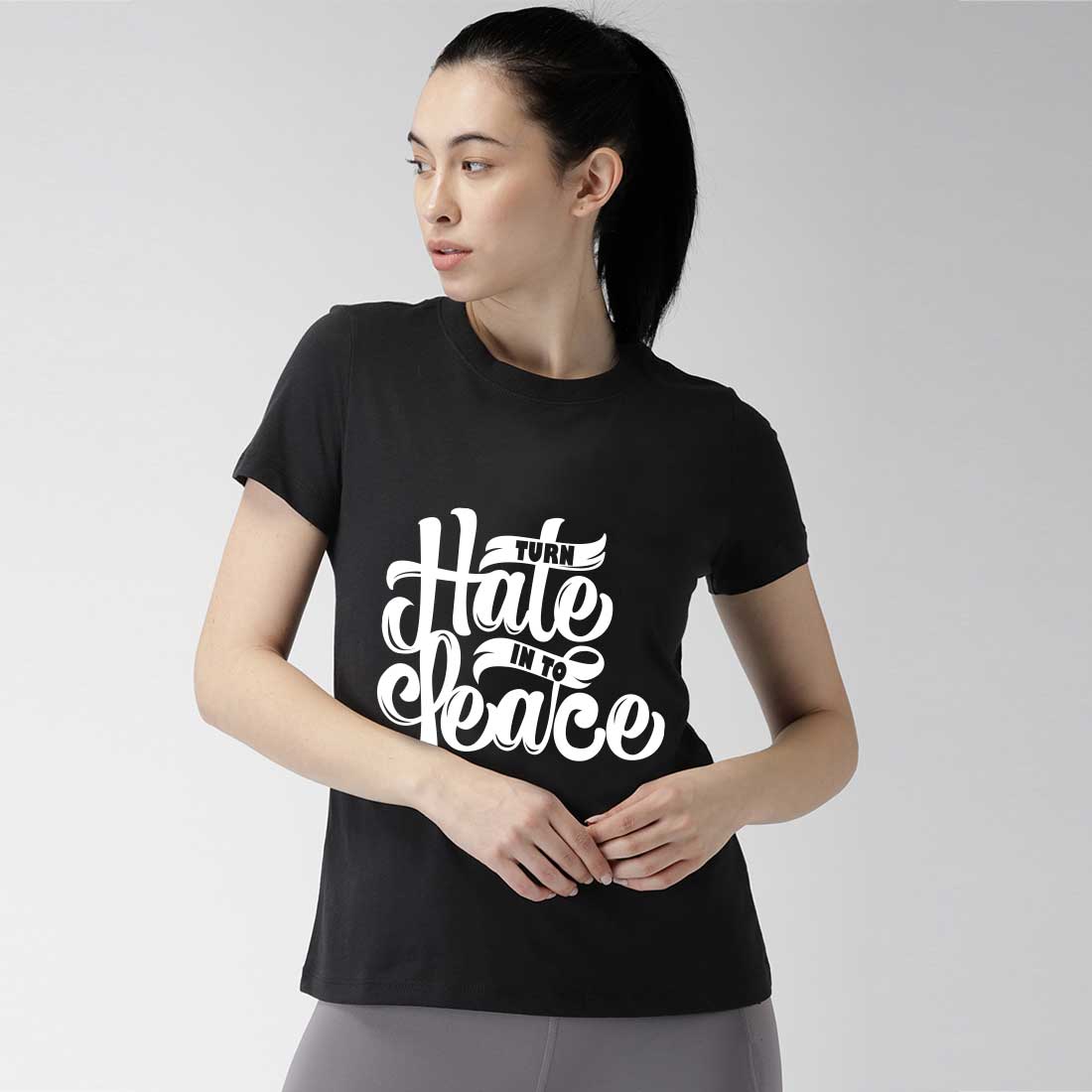 English Quoted Women T-Shirt