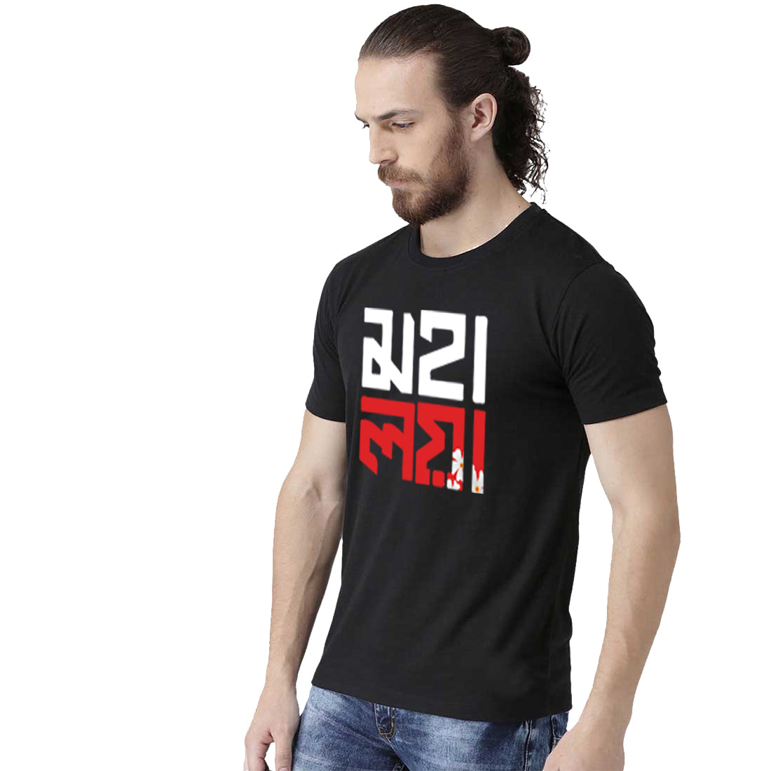 Mahalaya Printed T-Shirt for Men