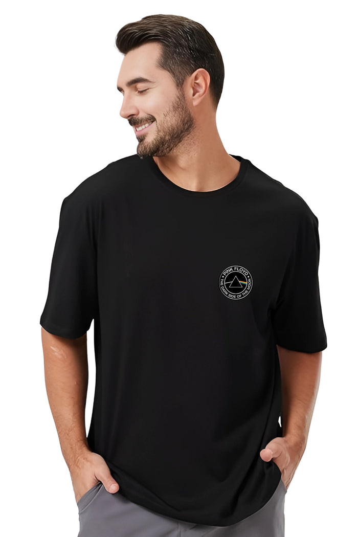 Pink Floyd Wish You were Beer T-Shirt, Black Graphic Print, Dark Side of The Moon Design