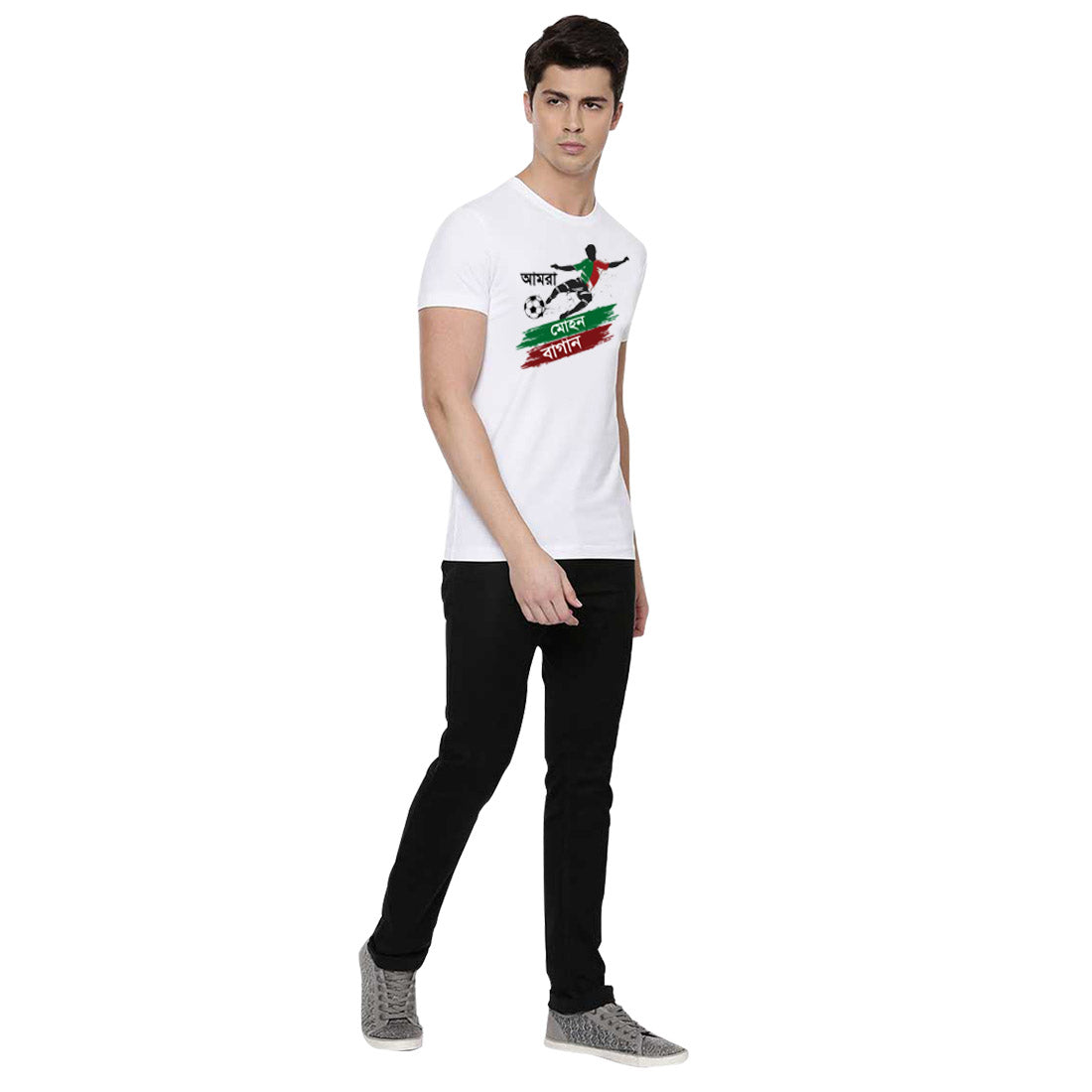 ATK Mohun Bagan Round Tshirt White