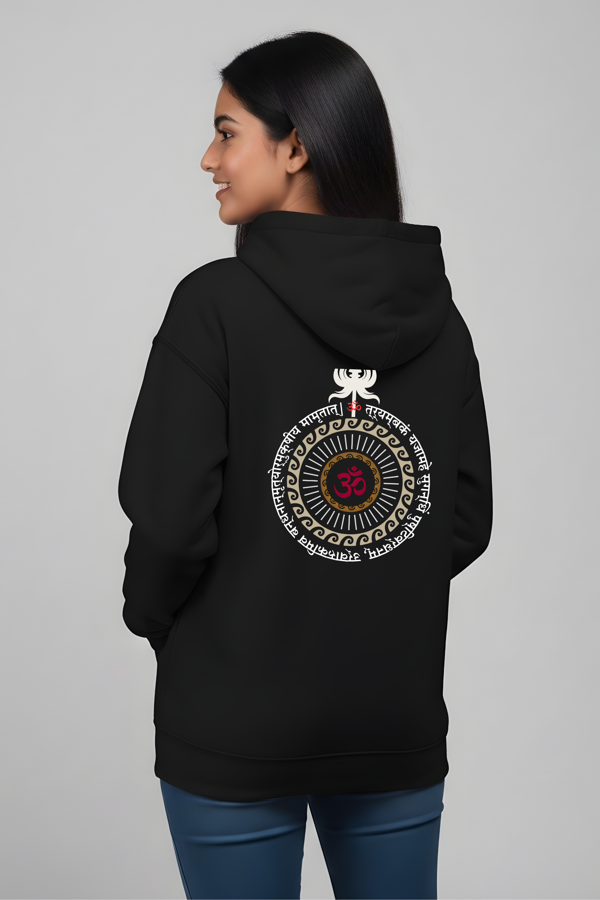 Shiva Winter Essentials Women Hoodie - BLACK