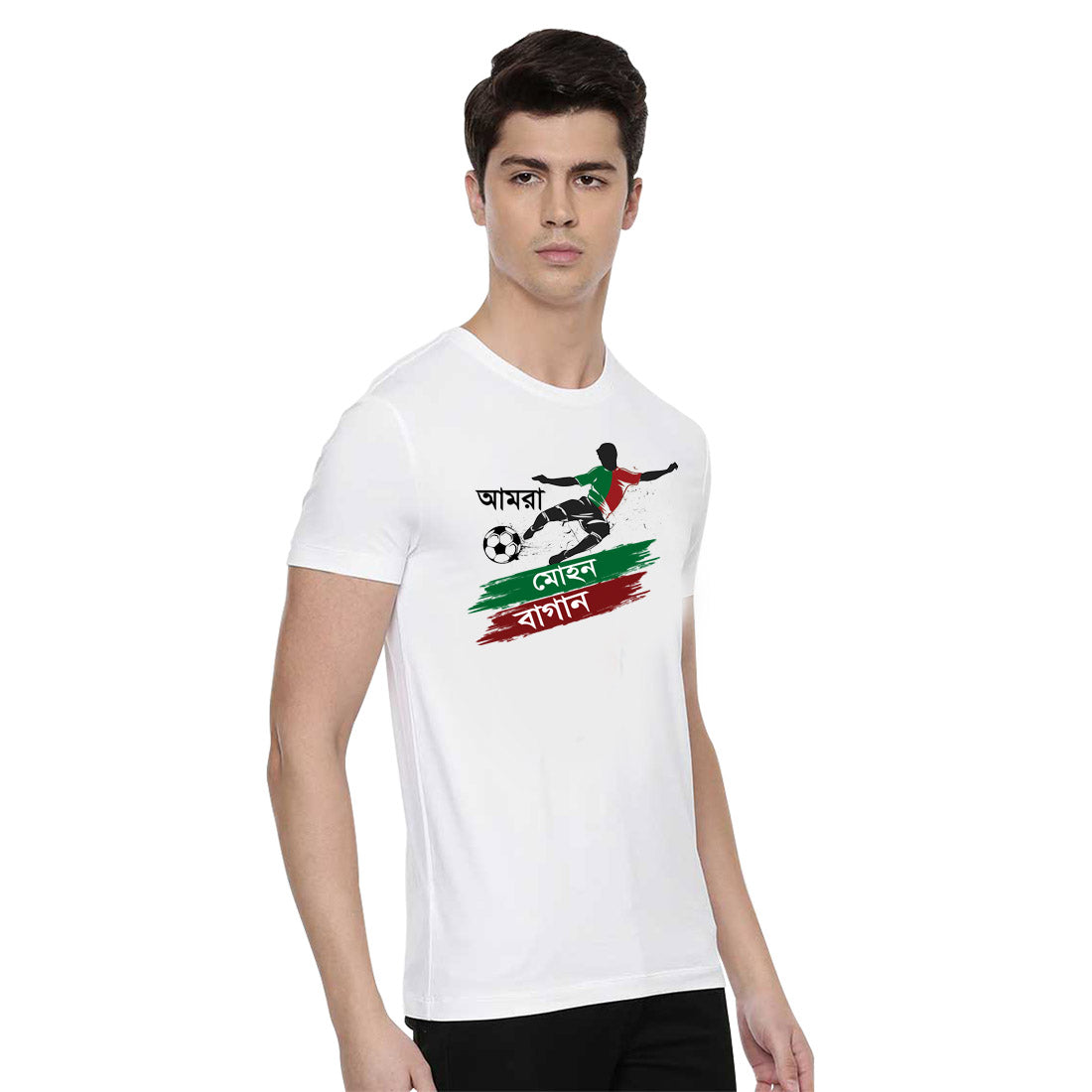 ATK Mohun Bagan Round Tshirt White