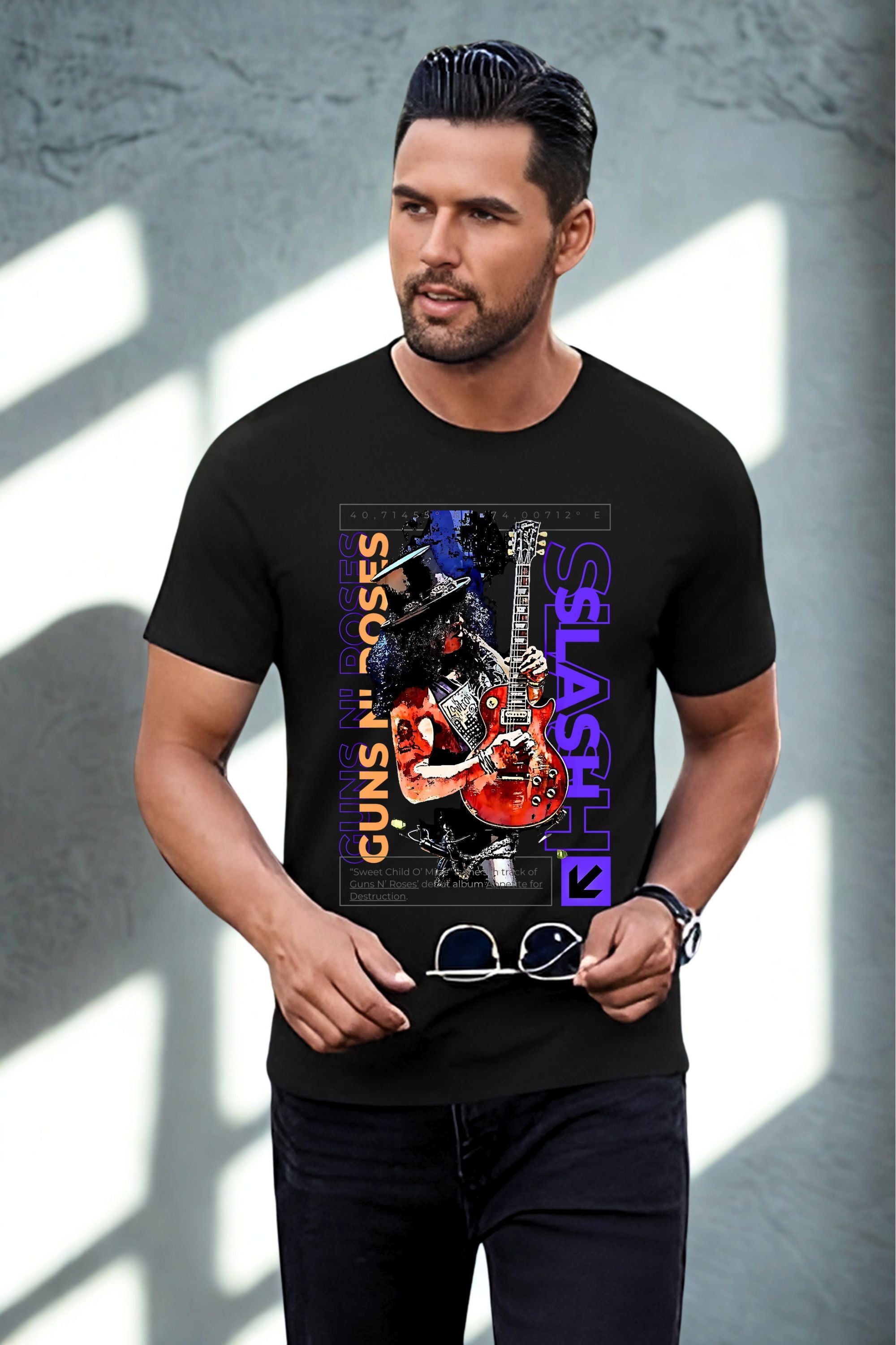 Guns N Roses Poster Printed Tshirt