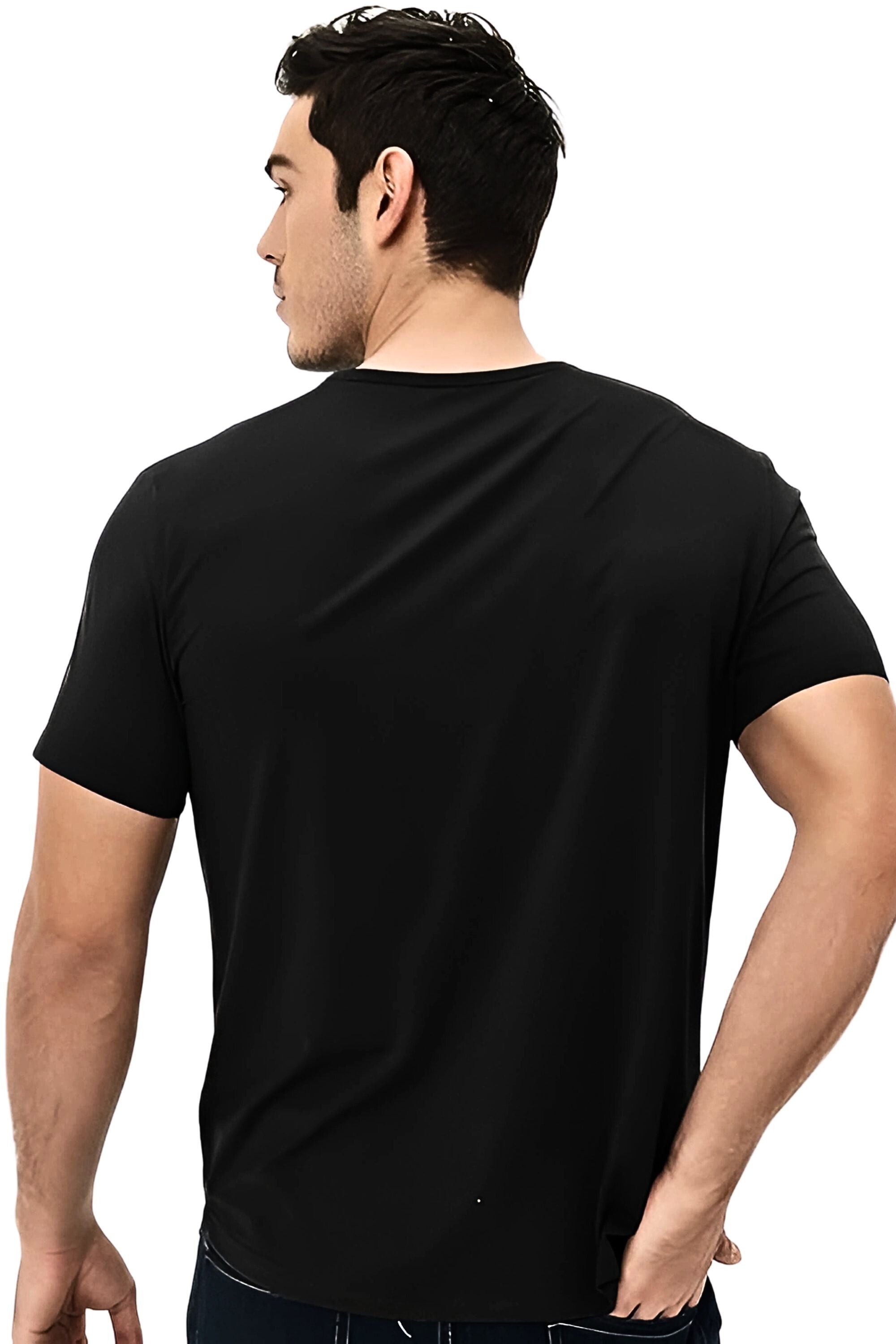 Kolkata Knight Riders Cricket Team Fan T-Shirt, Round Neck, Black Cotton