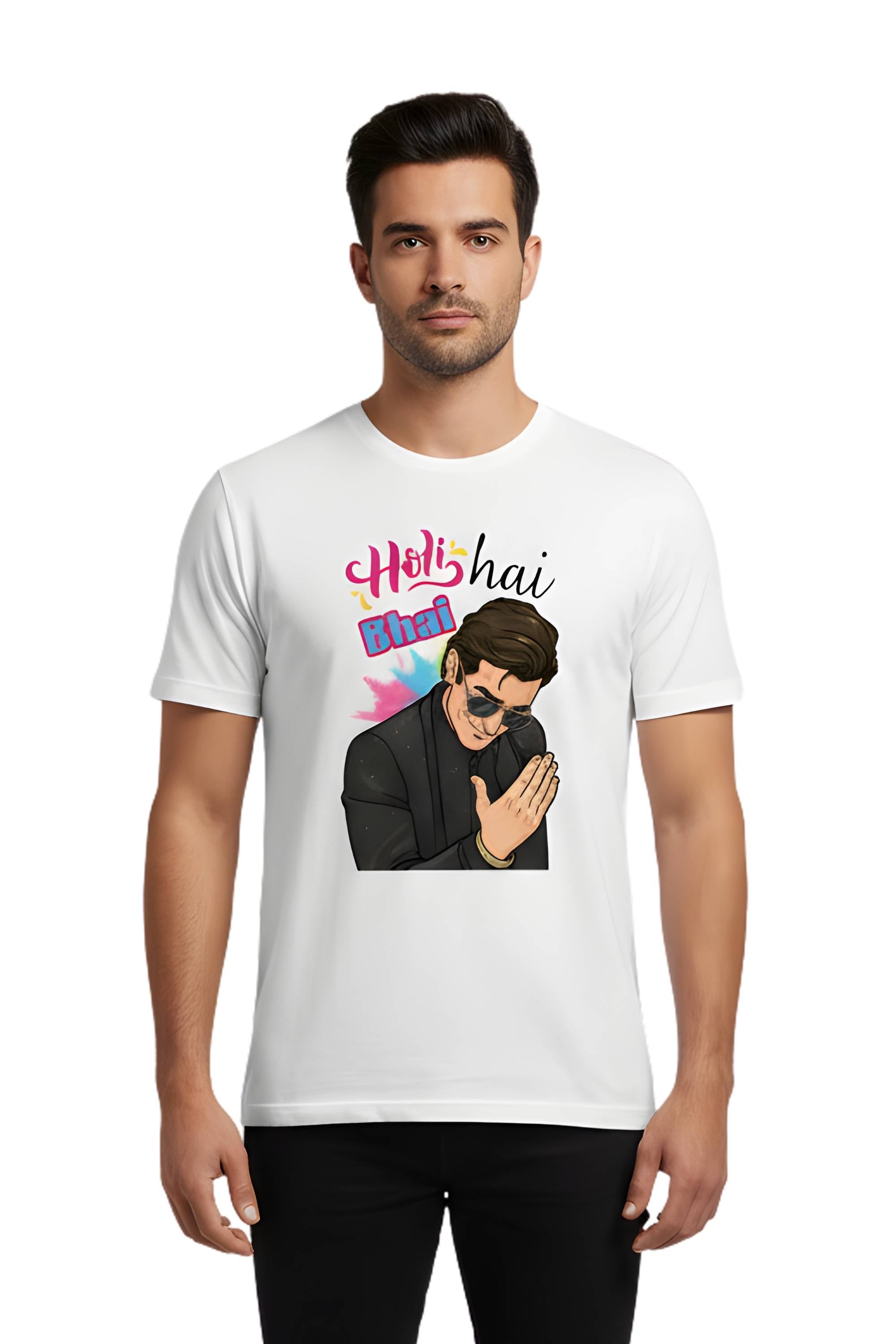 Polyester Holi Unisex T-shirt