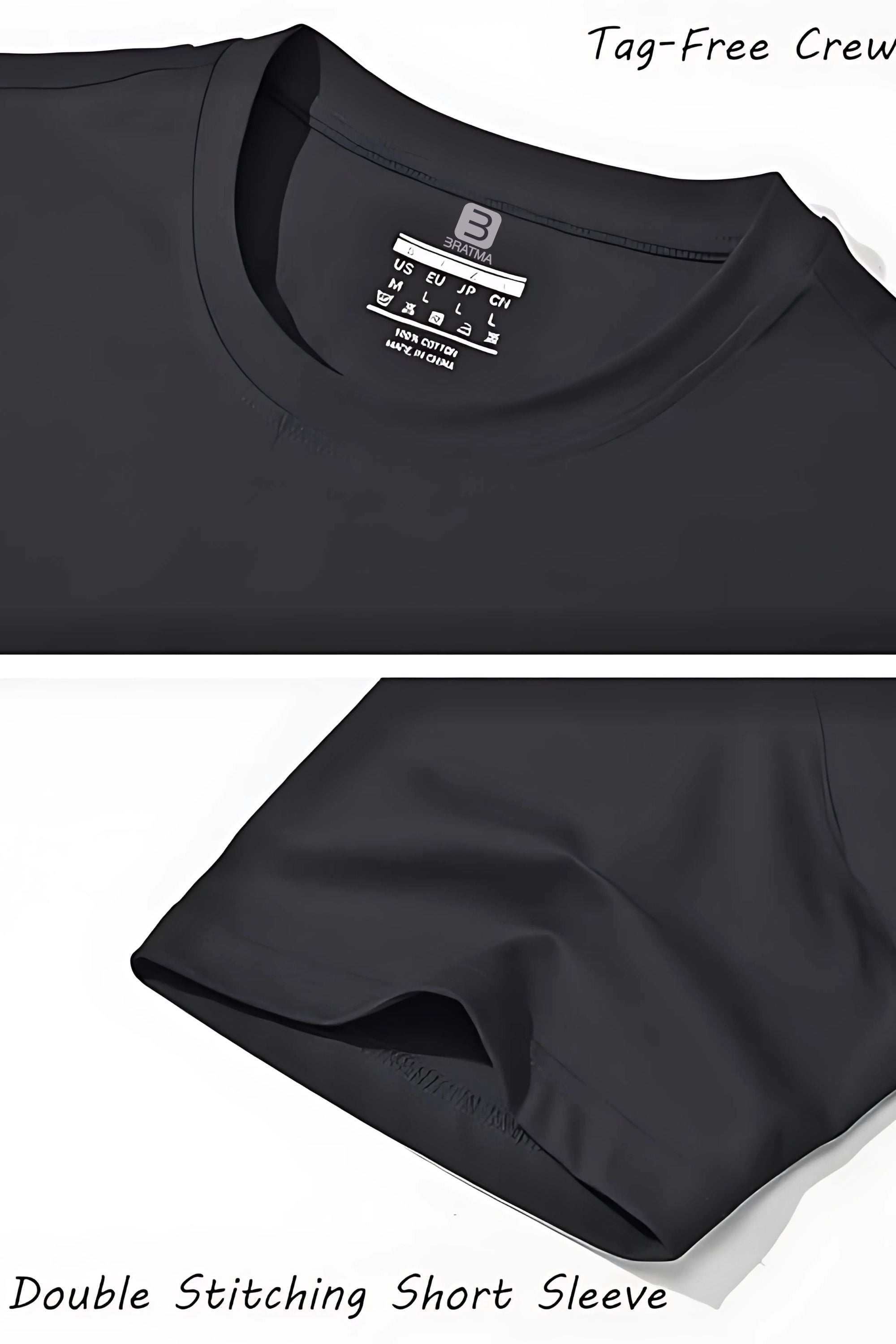 Eid Mubarak Graphic T-Shirt, Black Cotton, Mosque Design with Green Text