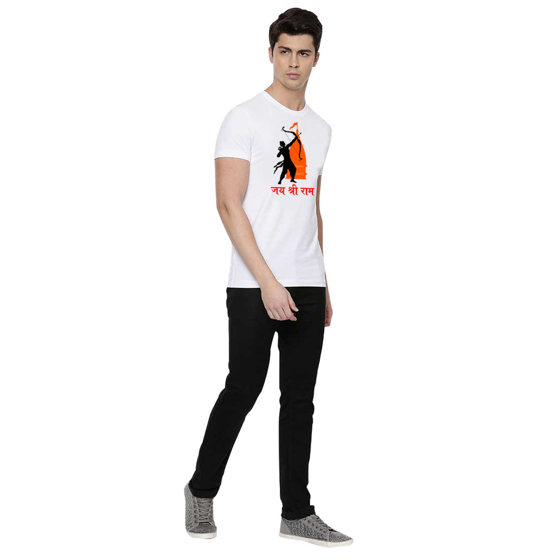 Jai Shree Ram Printed Mens T-Shirt