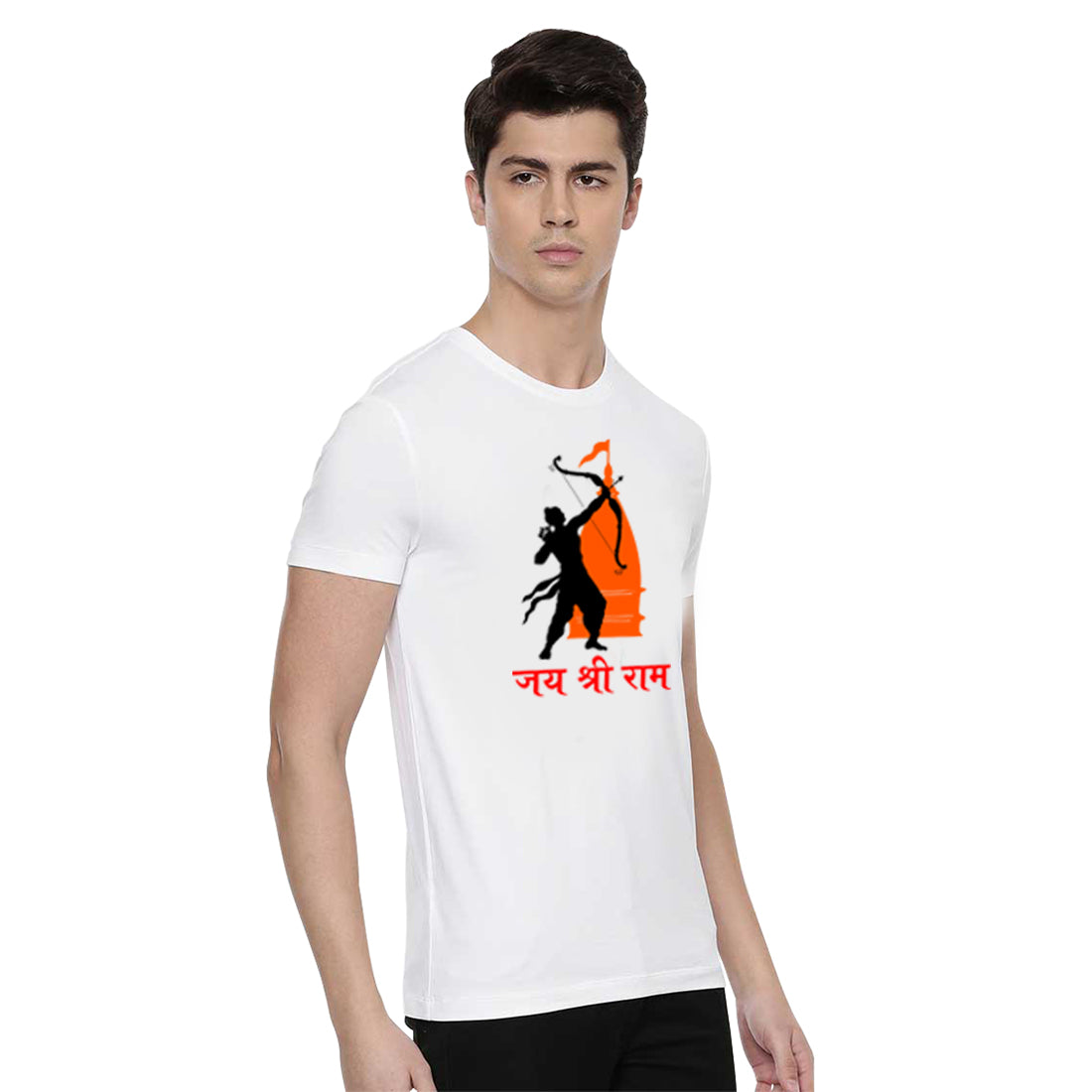 Jai Shree Ram Printed Mens T-Shirt