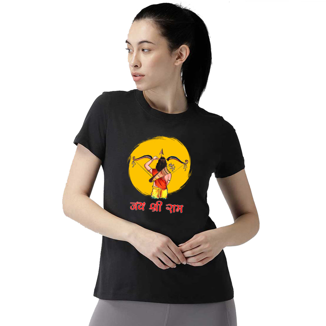 #jaishreeram black Tshirt