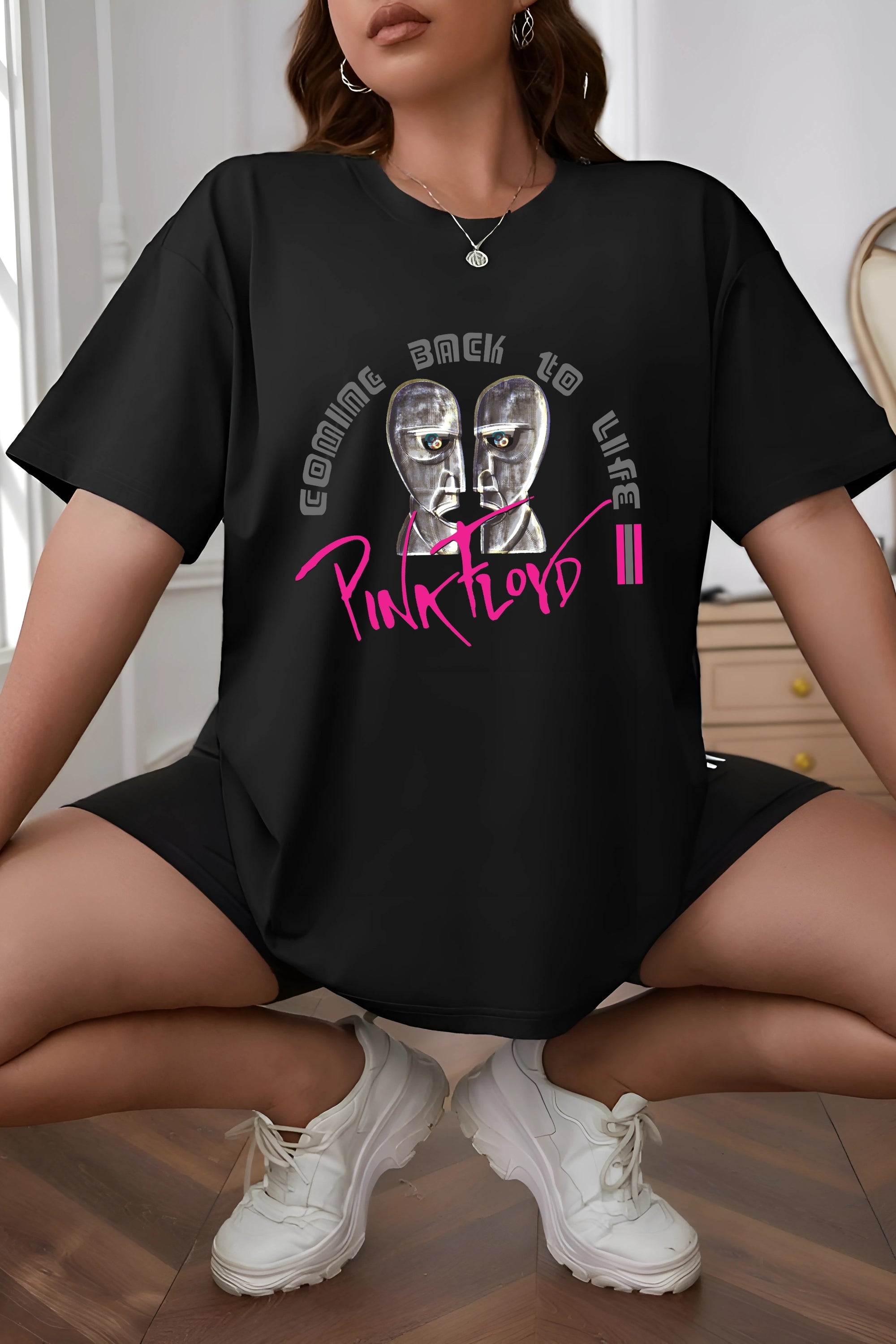 Pink Floyd Coming Back to Life T-Shirt, Unisex Cotton, Black