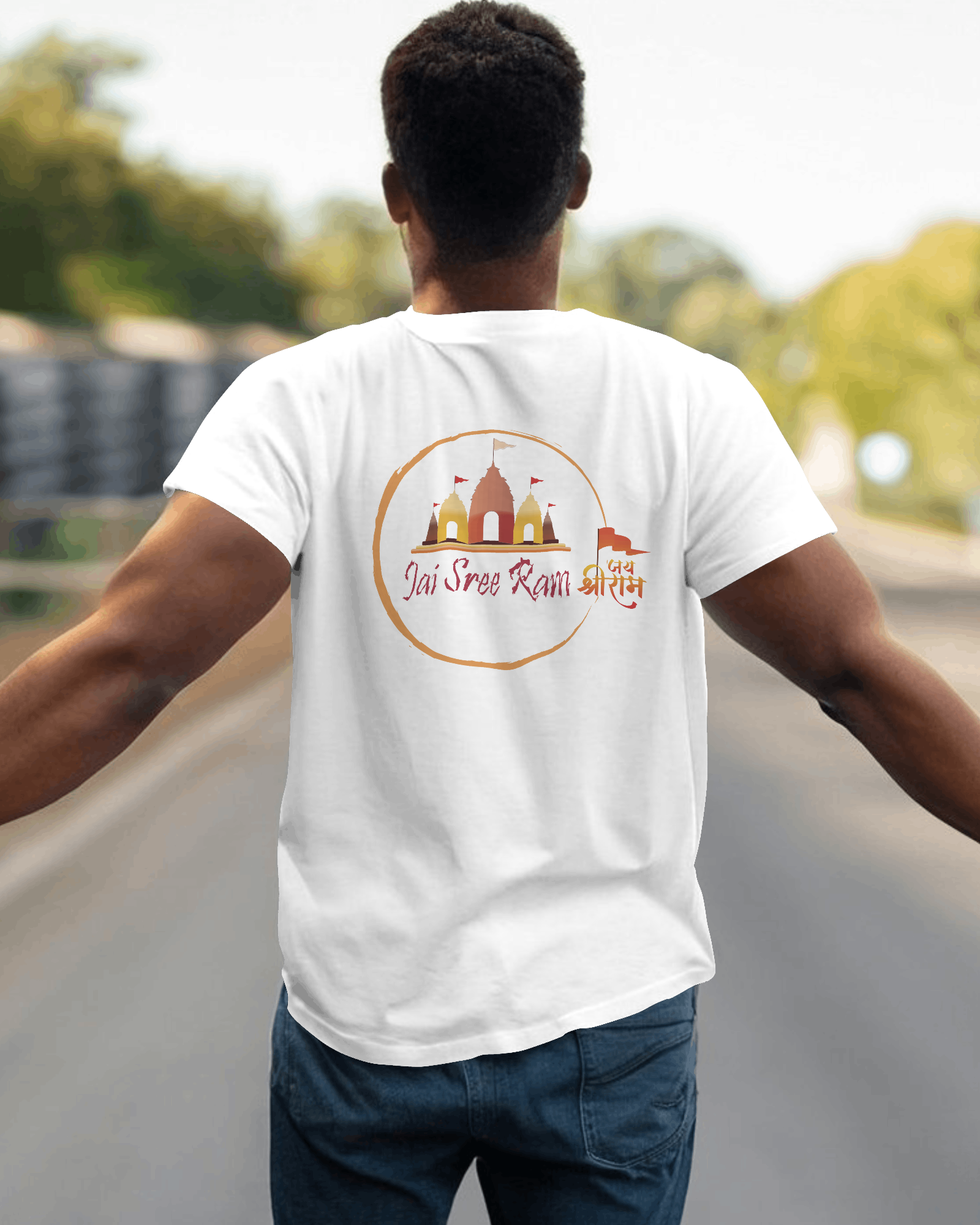 #shreeram printed Tshirt