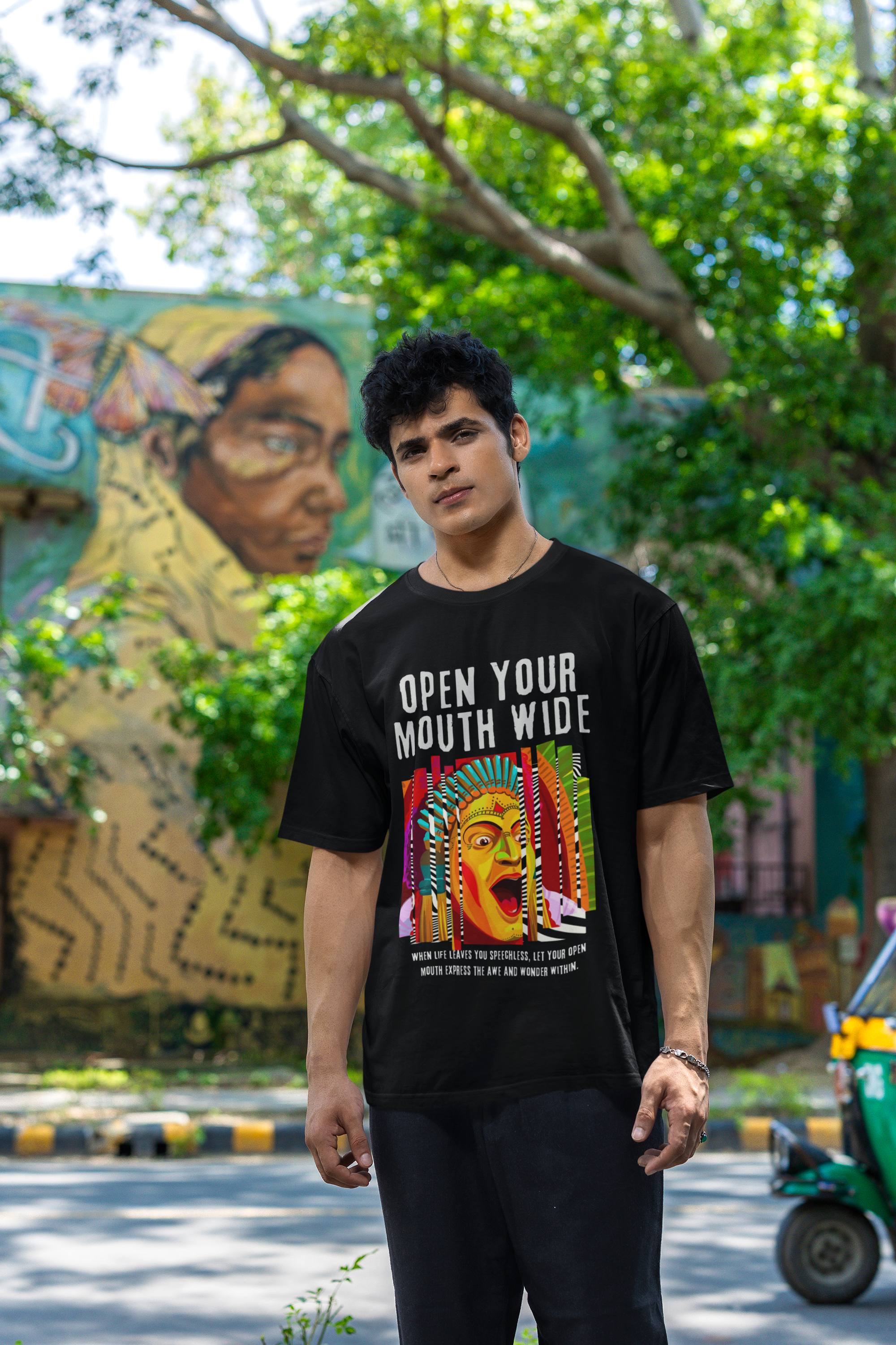 Kantara Face printed Tshirt