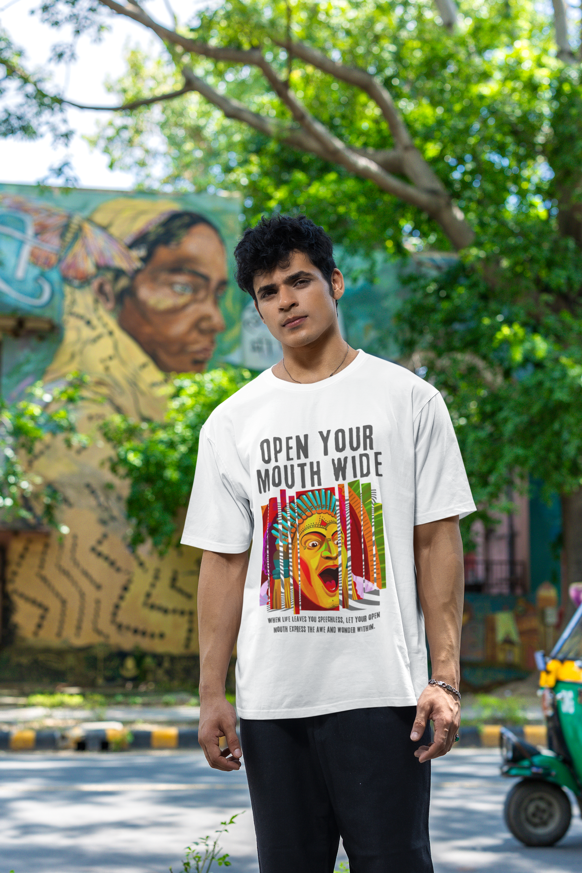 Kantara Face printed Tshirt