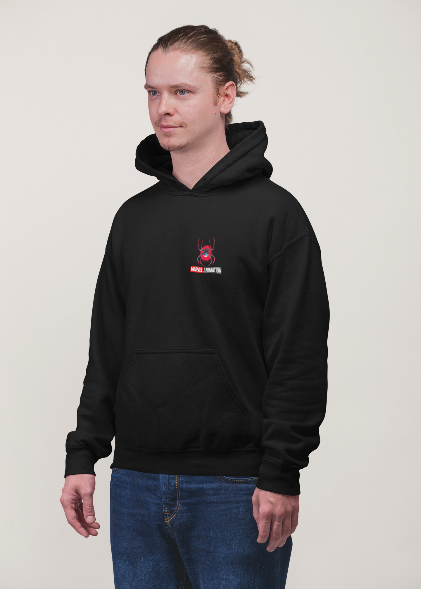BRATMA UNISEX BLACK HOODIE