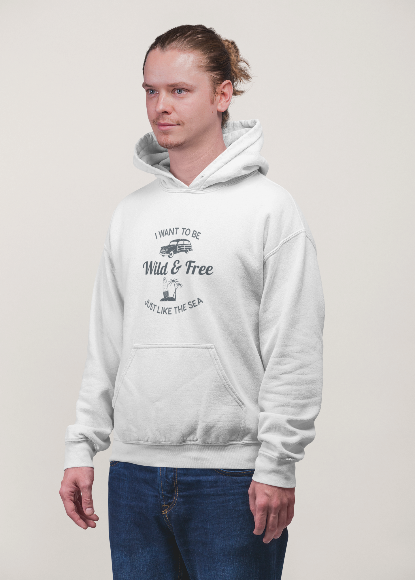 BRATMA UNISEX PRINTED HOODIE