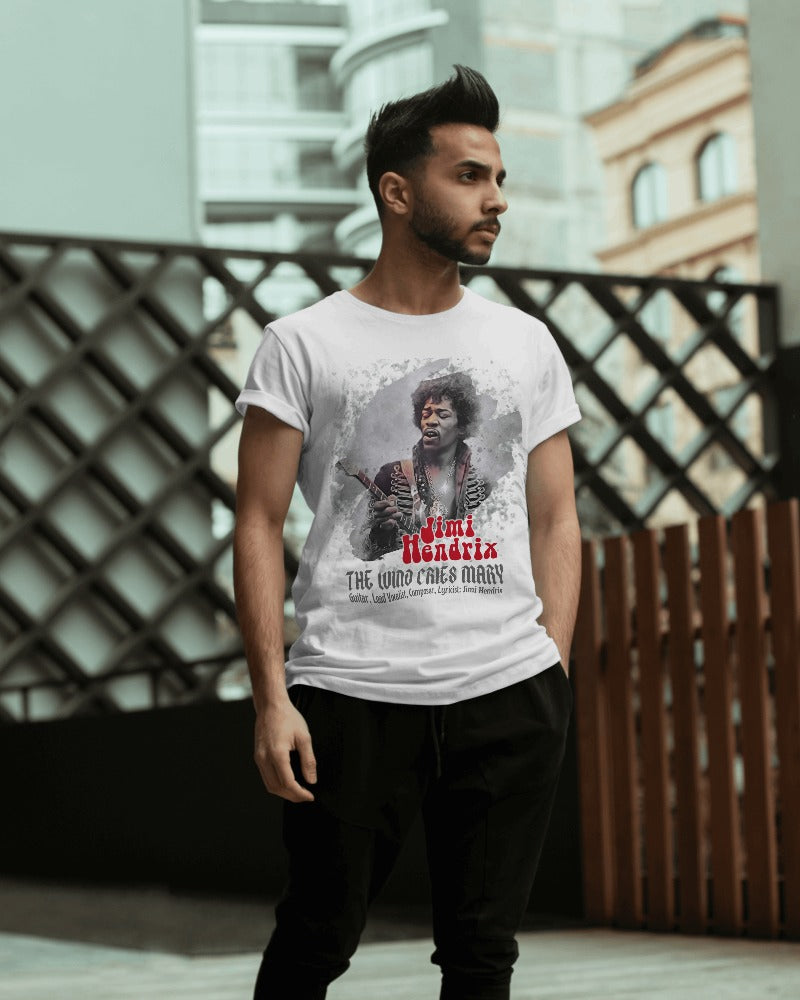 JIMI HENDRIX PRINTED TSHIRT