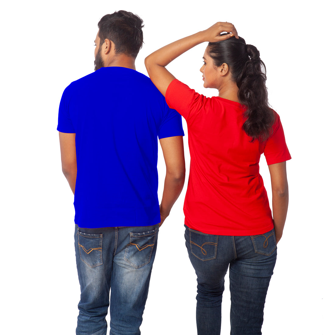 Proud Bride Printed Couple T-Shirt