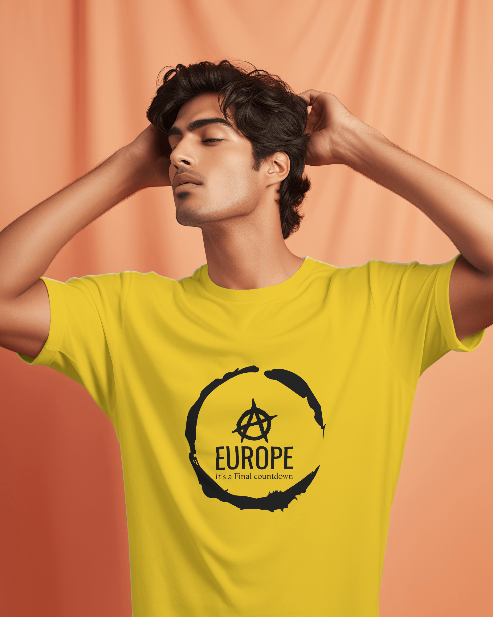 The Final countdown Printed Tshirt