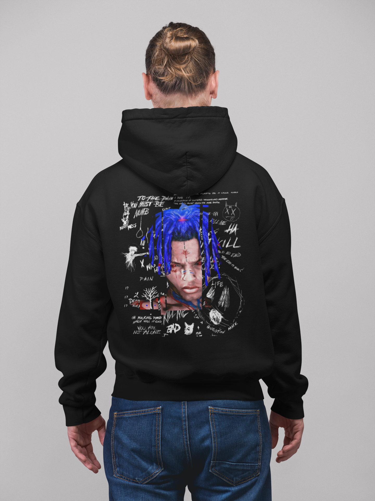 XXX TENTACTION HOODIE FOR UNISEX