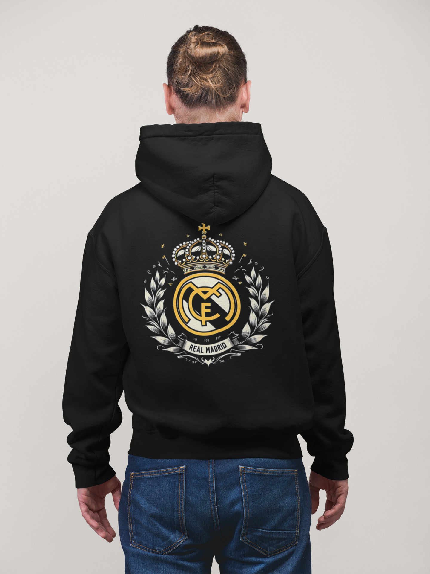 Unisex Full Sleeves Real Madrid Hooded Sweatshirts