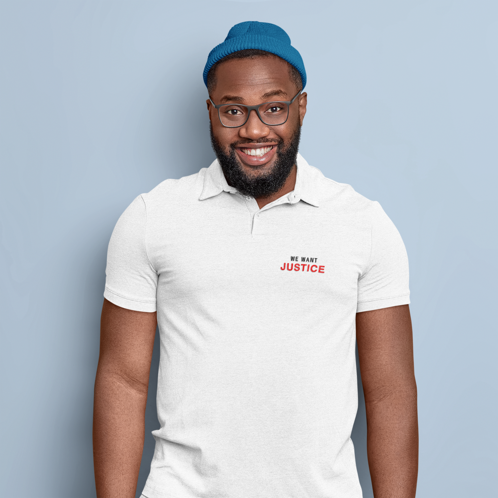 We Want Justice  Polo T-shirt