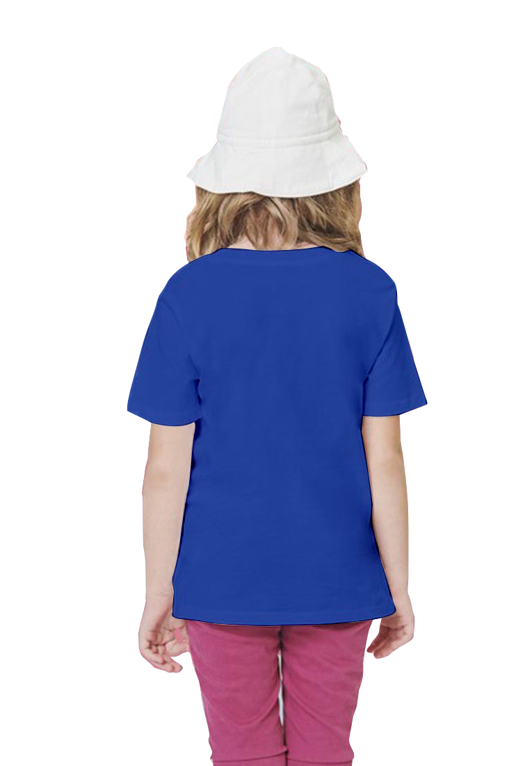 girls Printed T-Shirt for Durga Puja