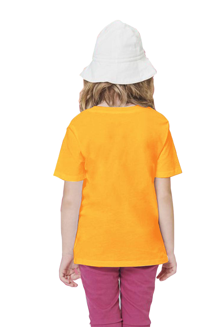 girls Printed T-Shirt for Durga Puja