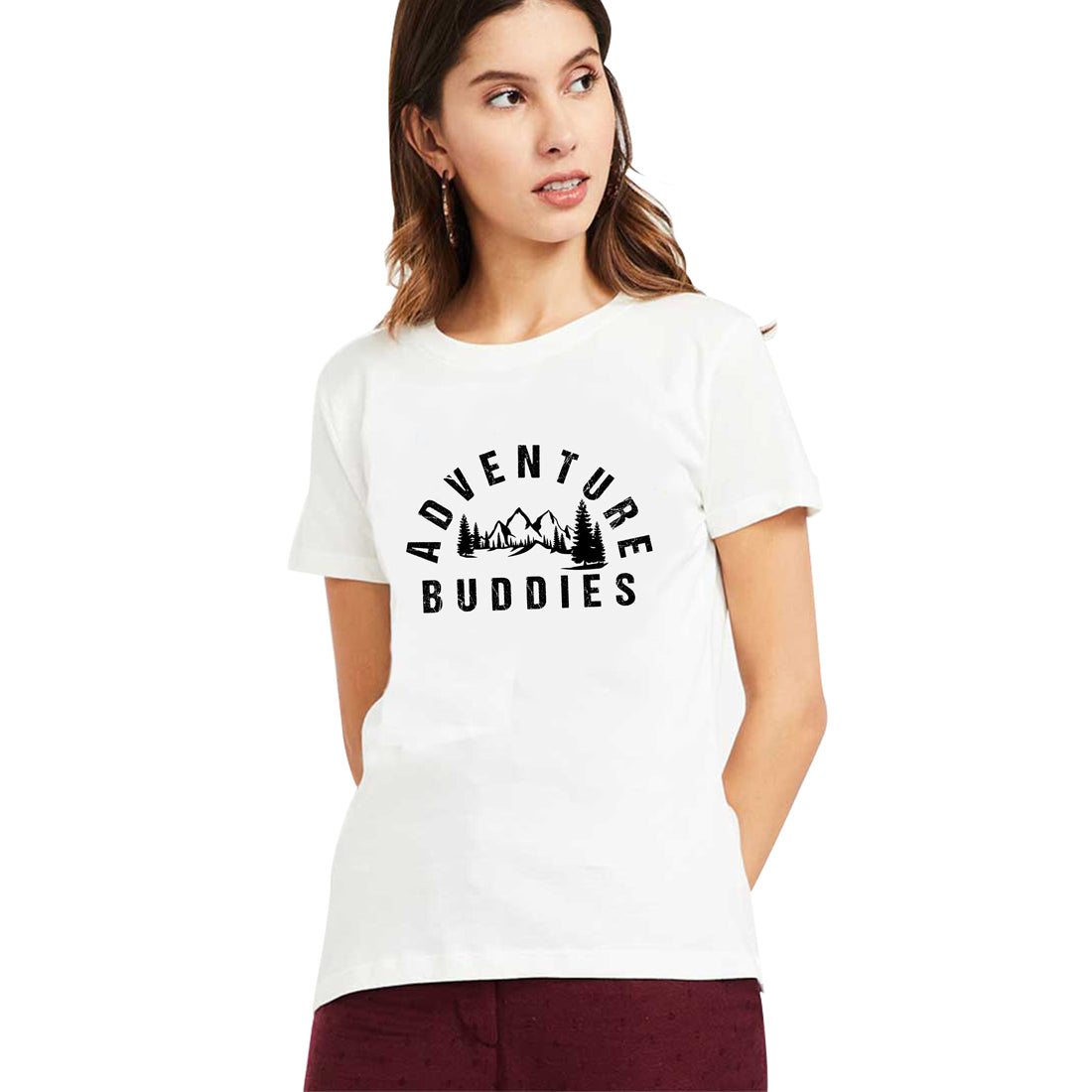 Custom T-Shirt Printing in Kolkata #Color_White