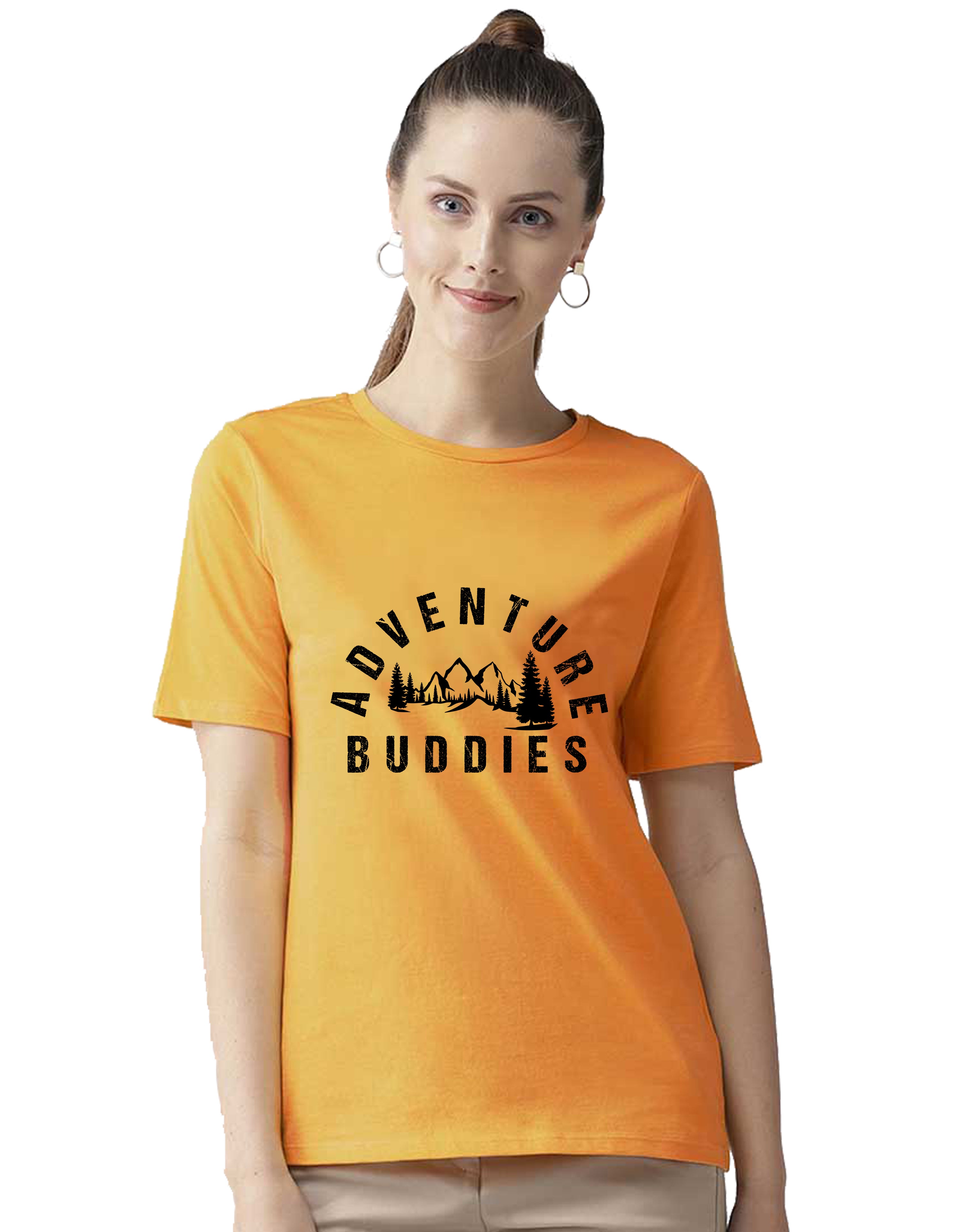 Custom T-Shirt Printing in Kolkata #Color_Mustard