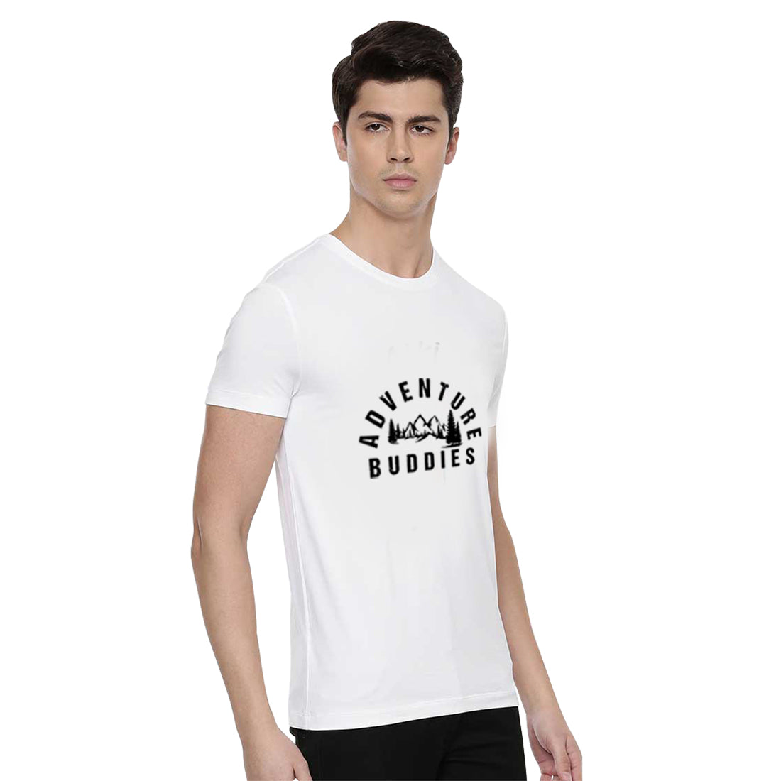 Custom T-Shirt Printing in Kolkata #Color_White