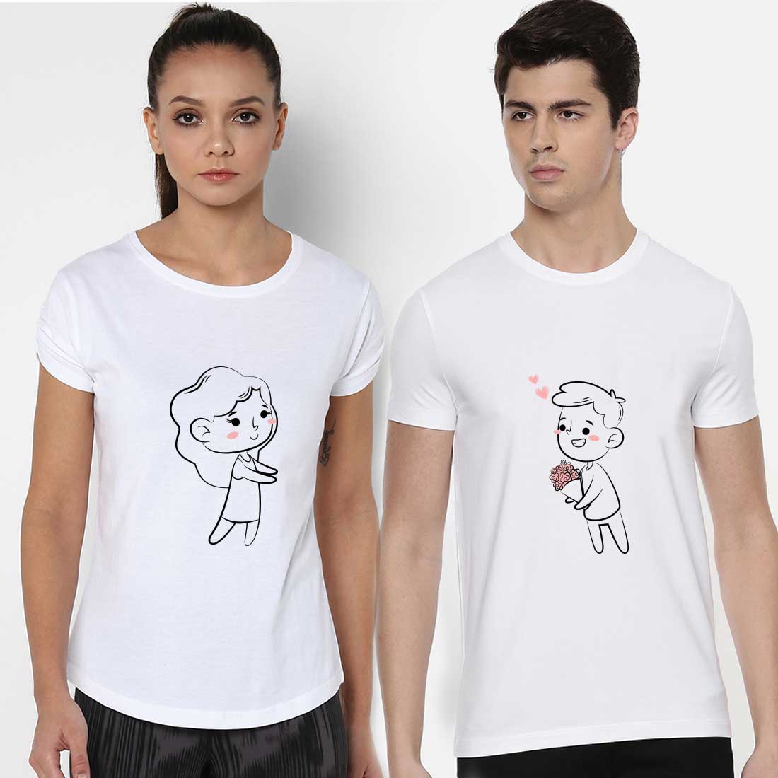 Romantic Couple T-shirts Online