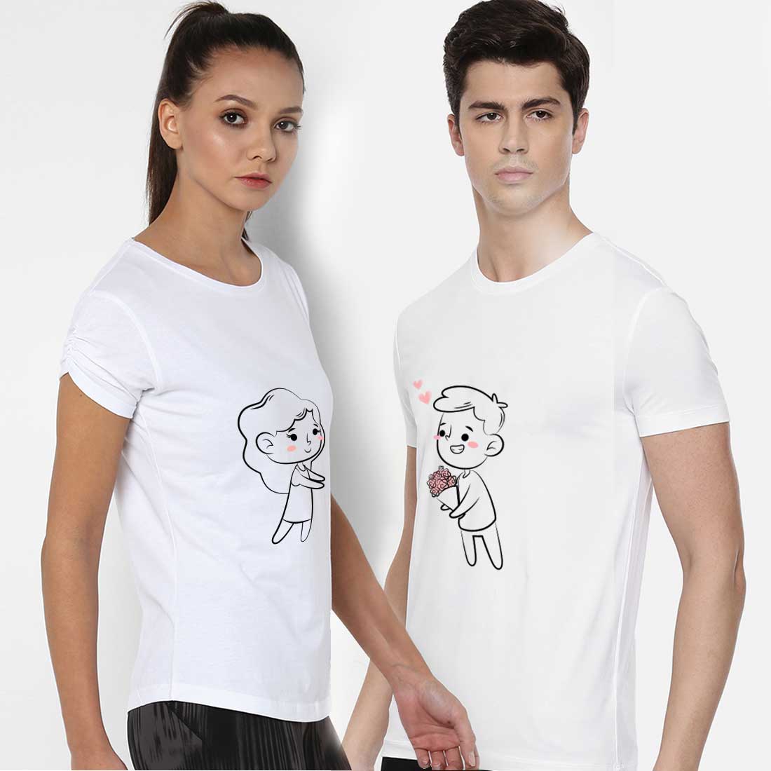 Romantic Couple T-shirts Online