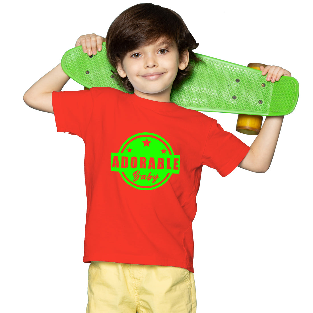 Custom Design T-Shirts for kids in kolkata #Color_RD-SB