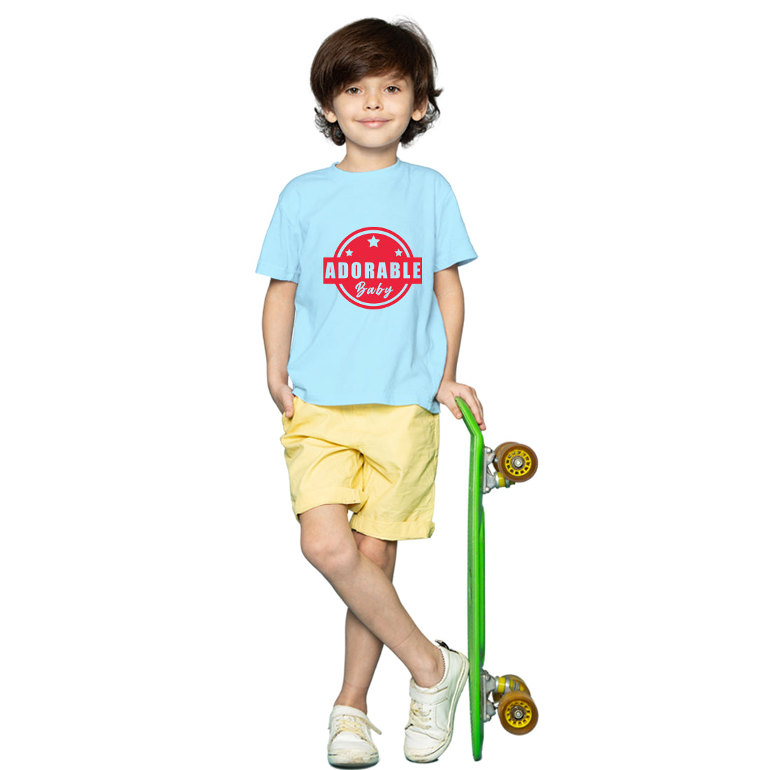 Custom Design T-Shirts for kids in kolkata #Color_SB-OR