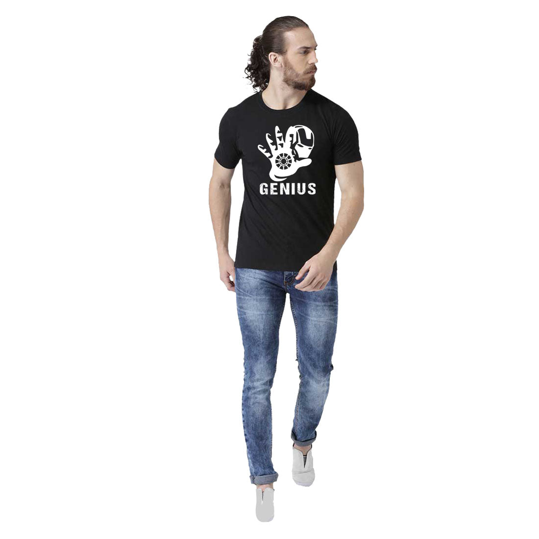 Genious Printed Men T-Shirt