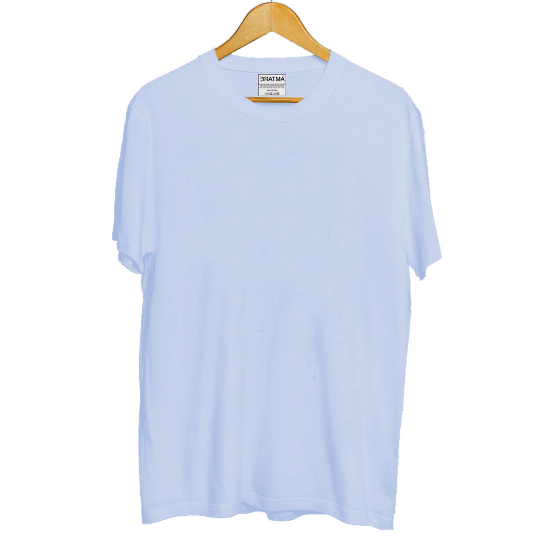 Plain Pure Cotton T-Shirt For Men
